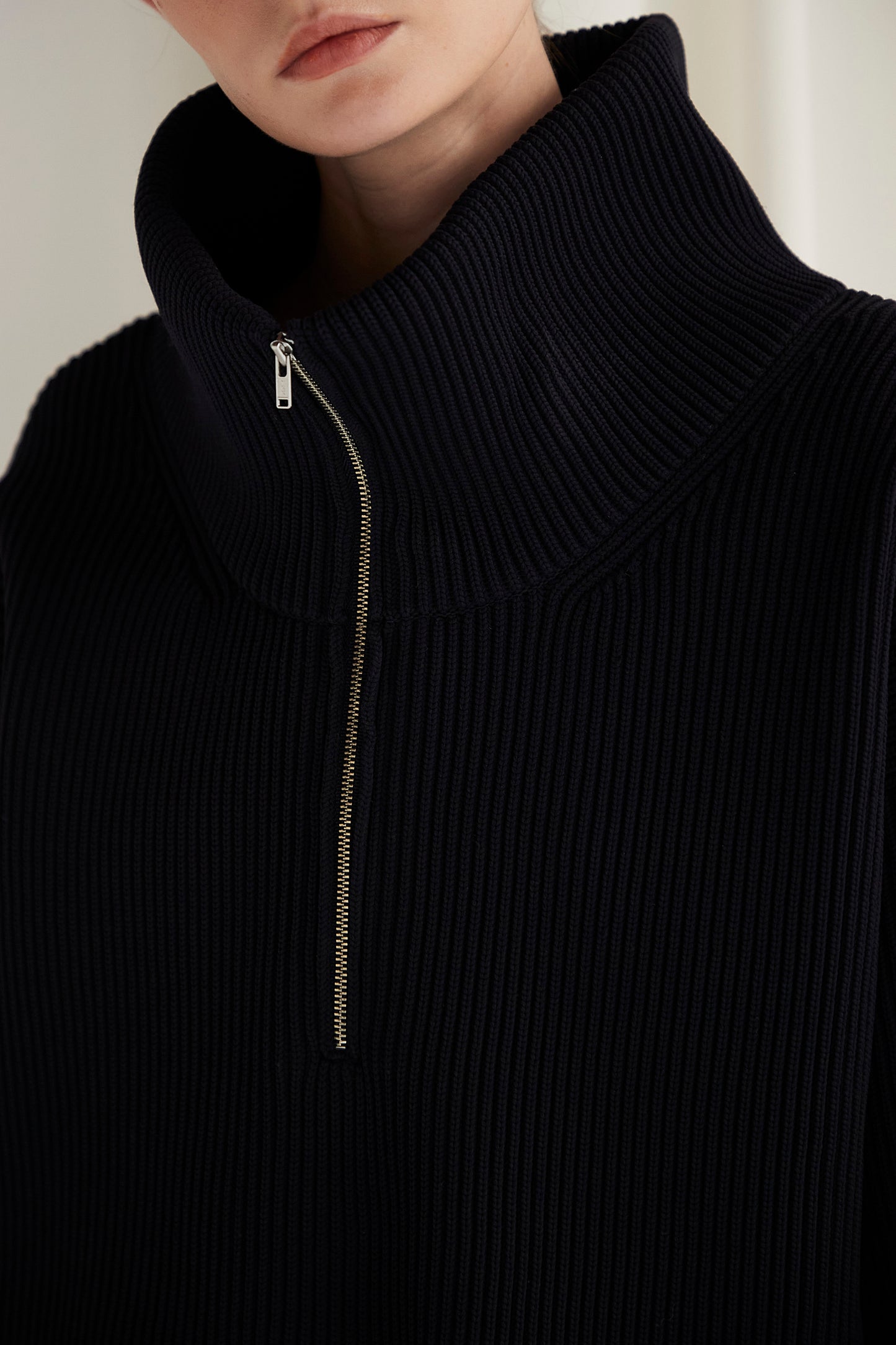 Half Zip Knit