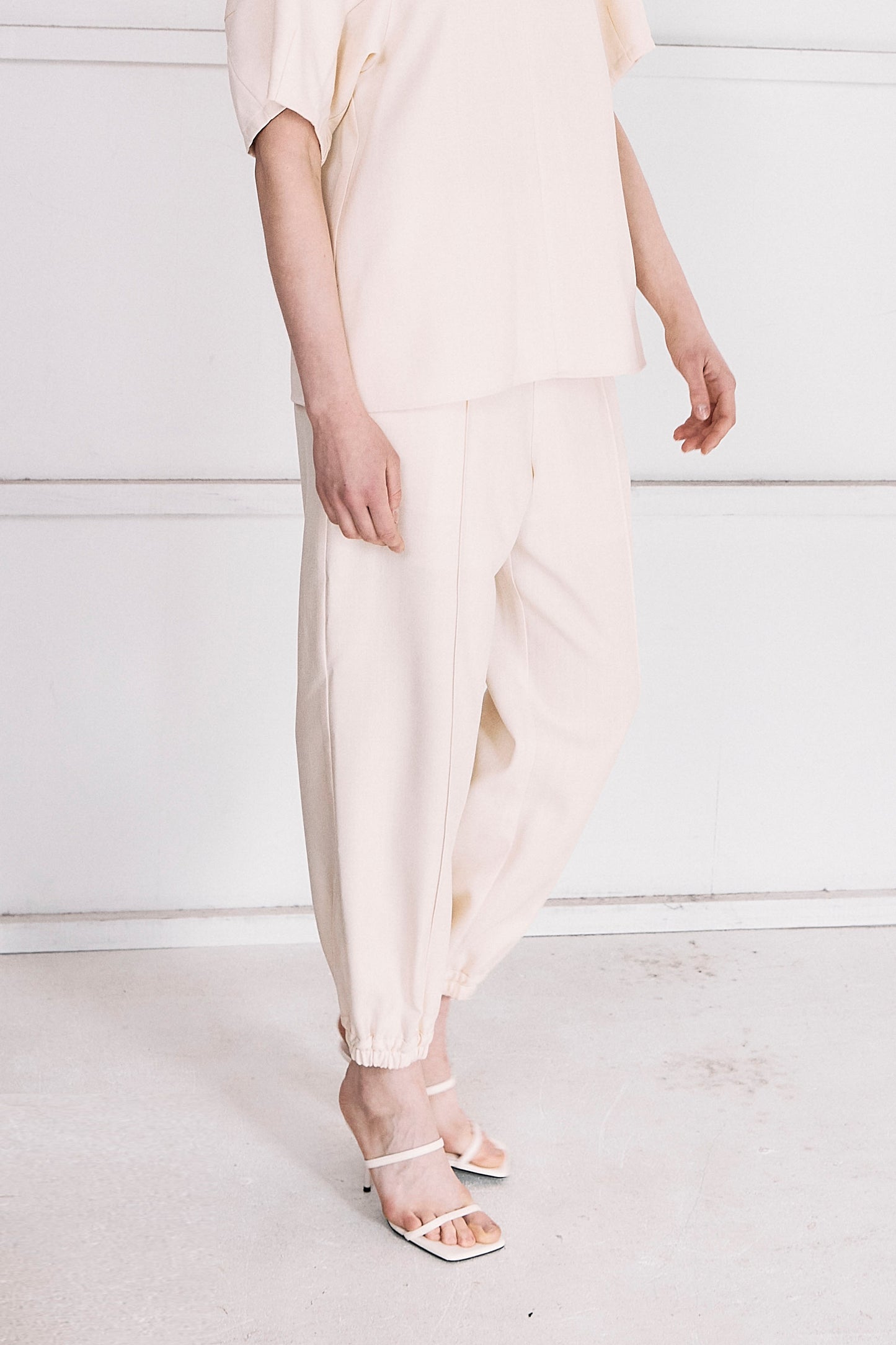 Luster Gather Parachute Pants