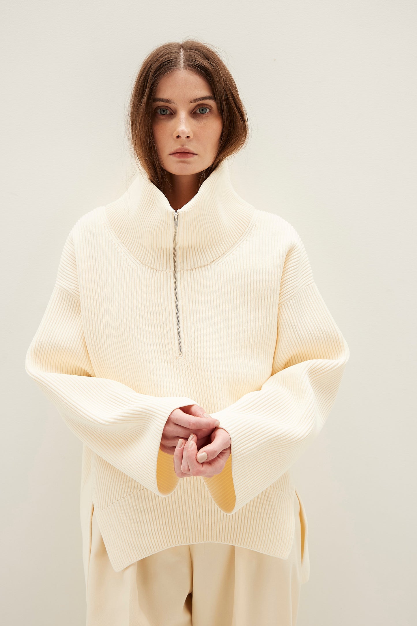 Half Zip Knit
