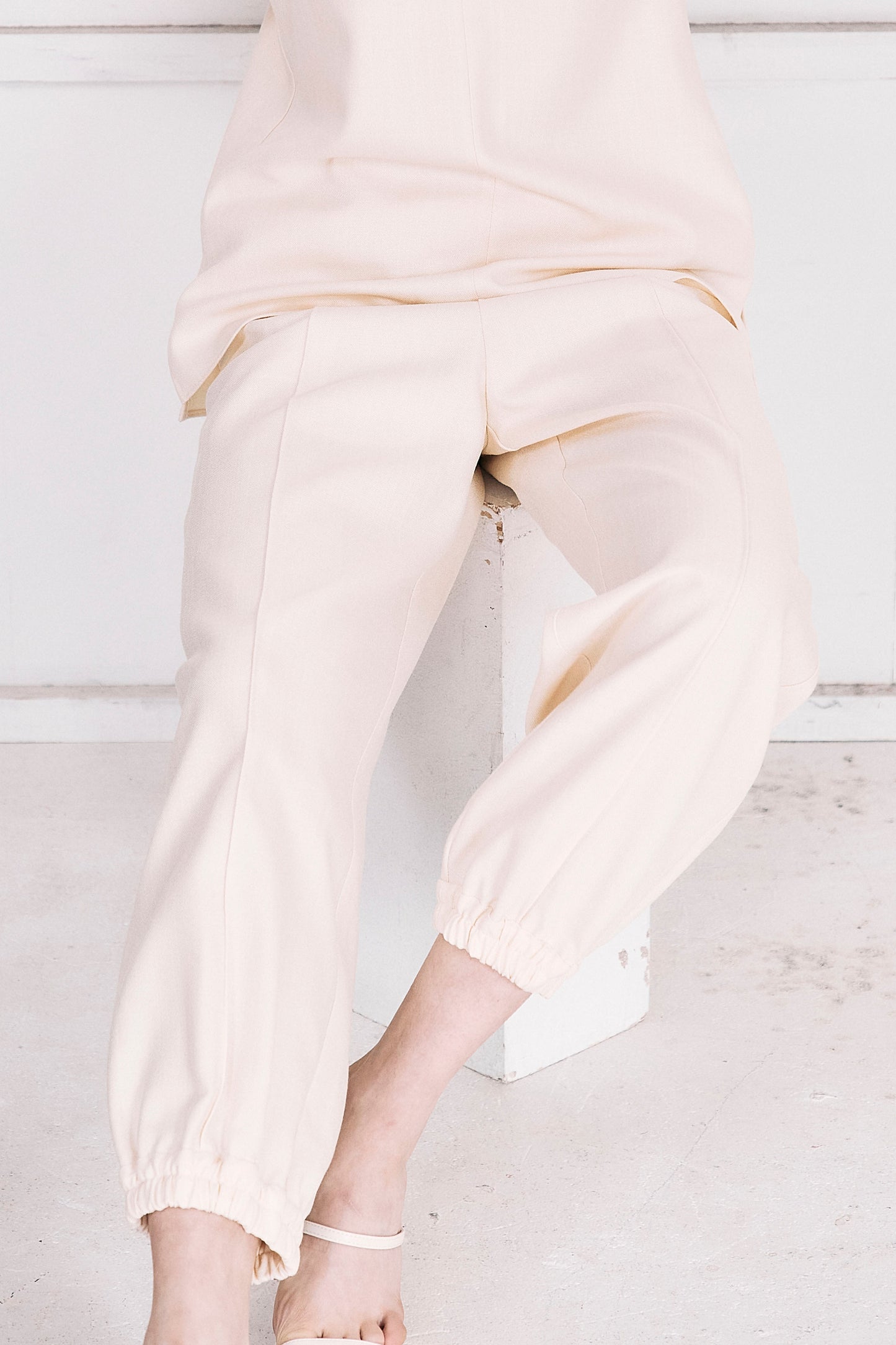 Luster Gather Parachute Pants