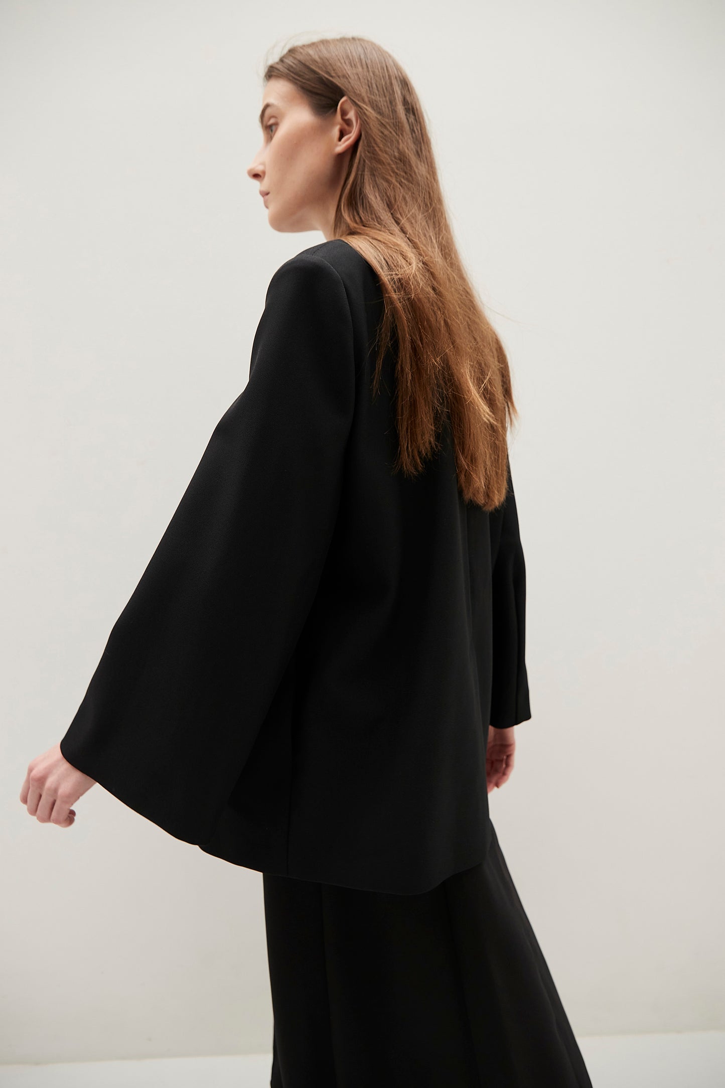 Collarless Jacket