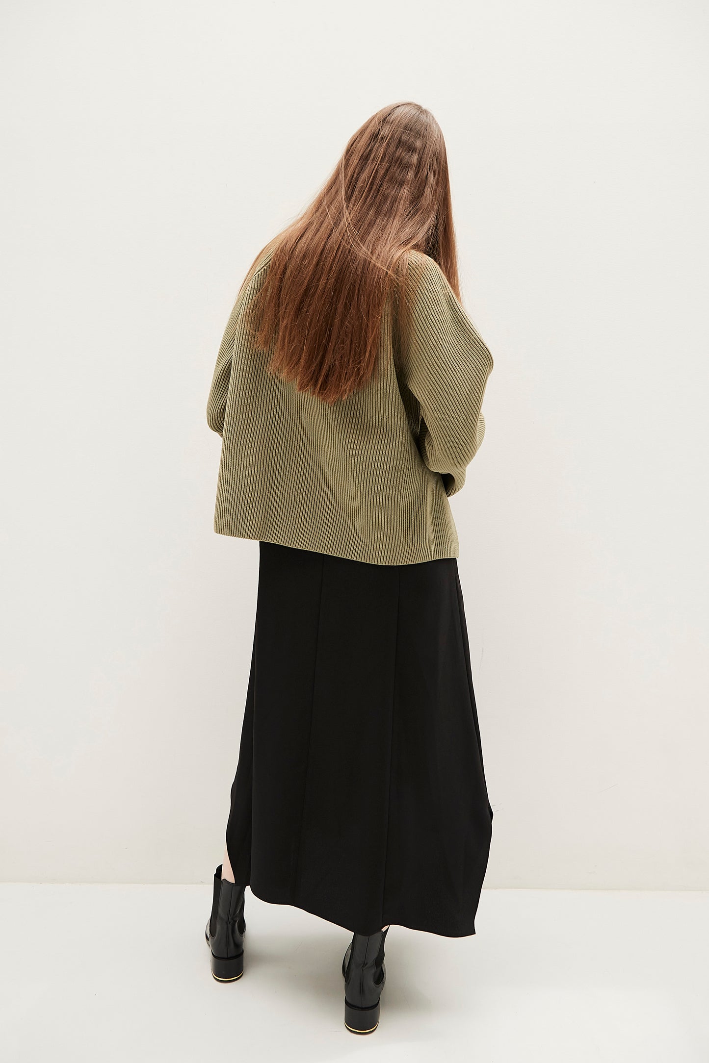 Flared sleeve Knit