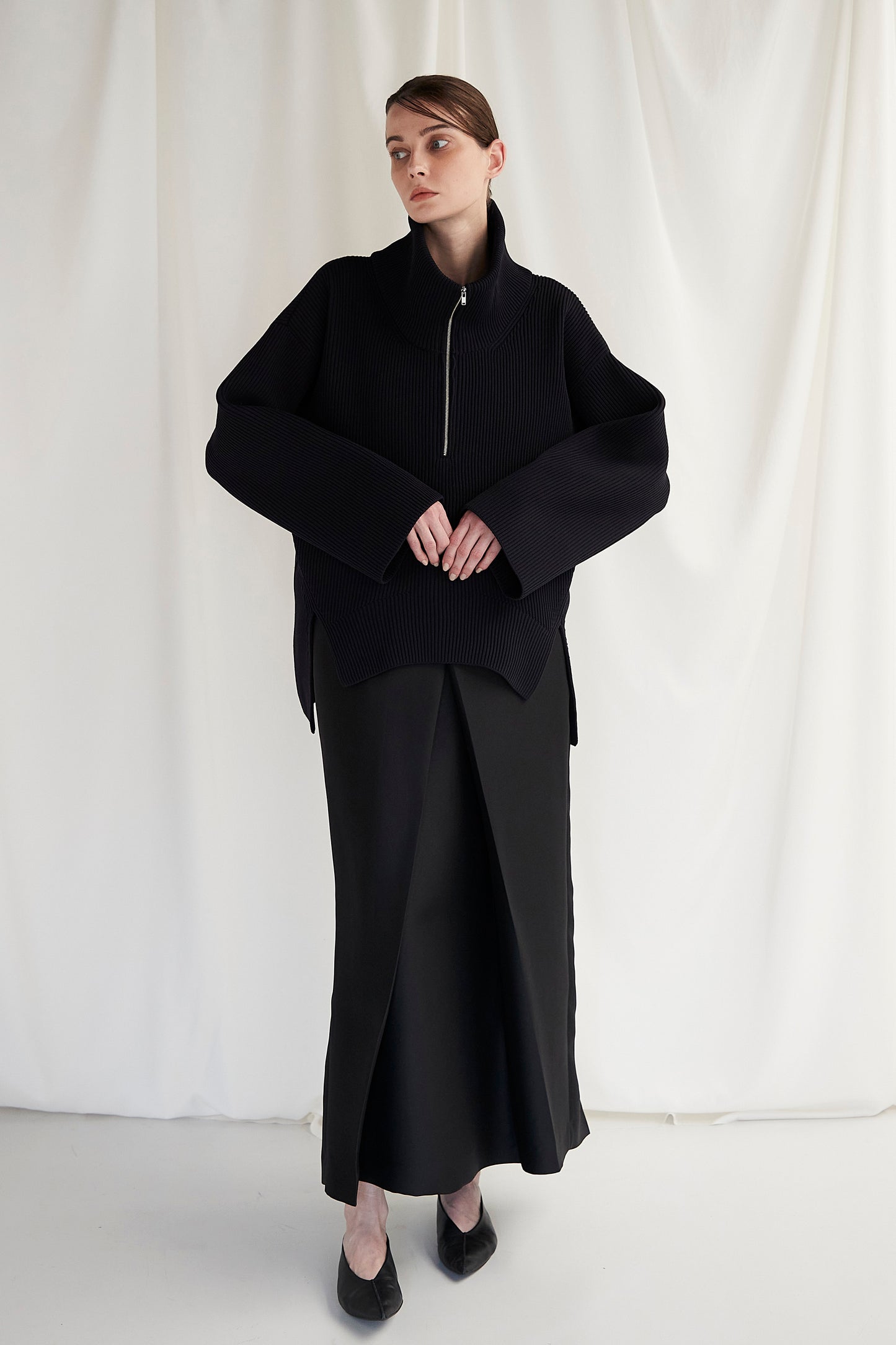 Half Zip Knit