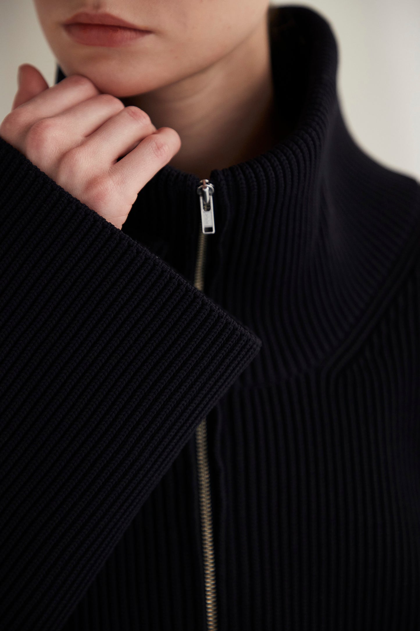 Half Zip Knit