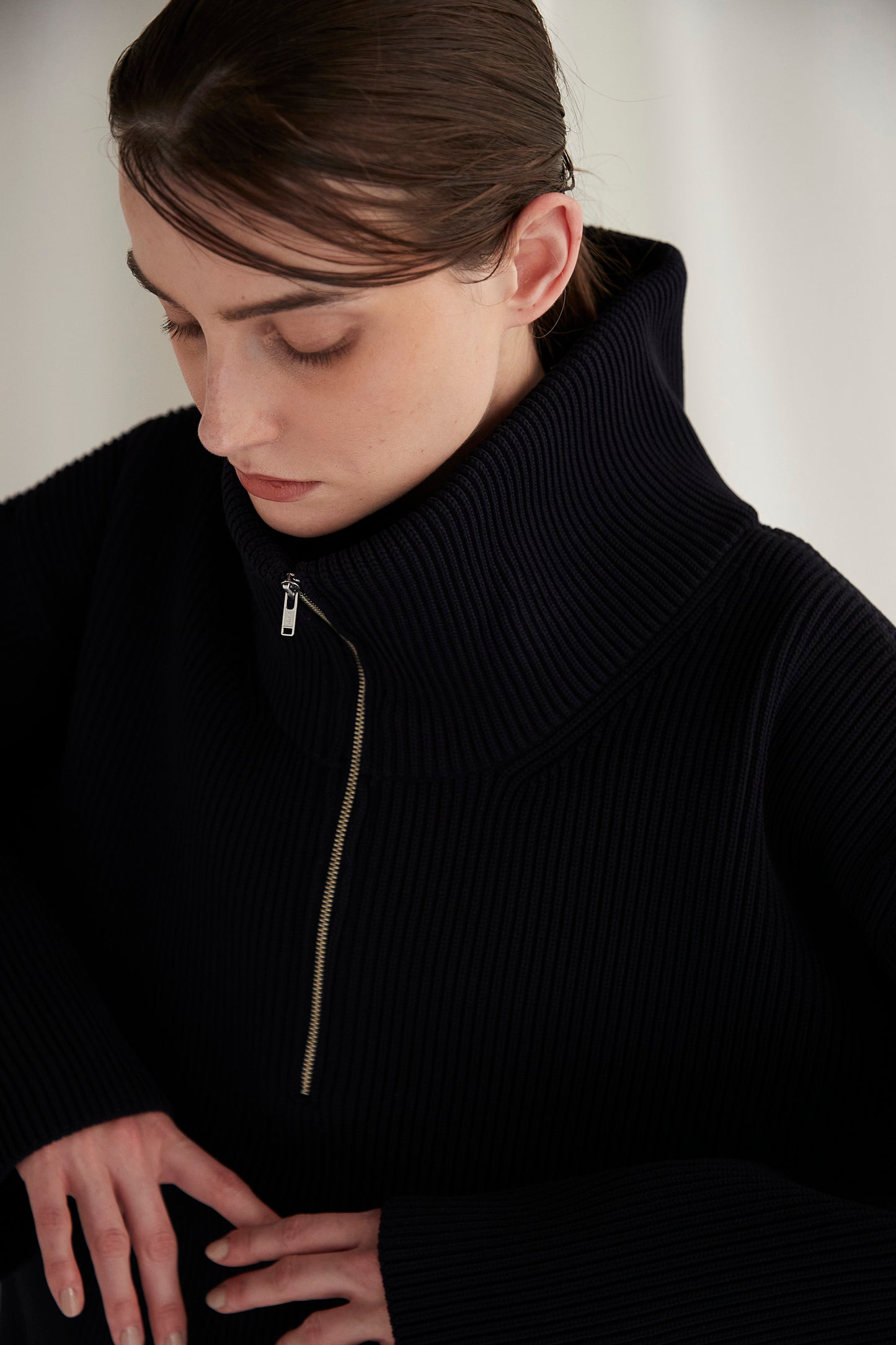Half Zip Knit