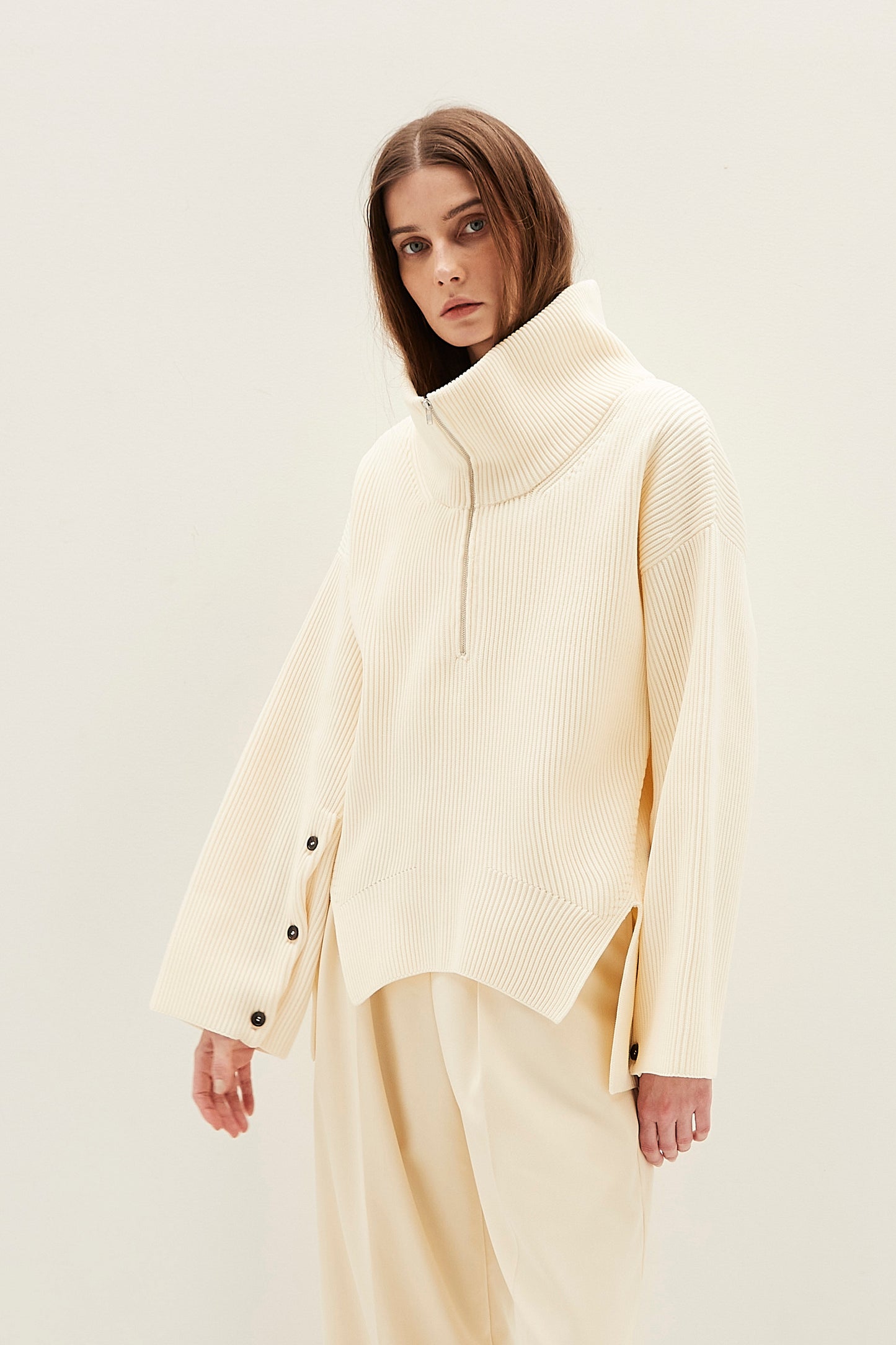 Half Zip Knit