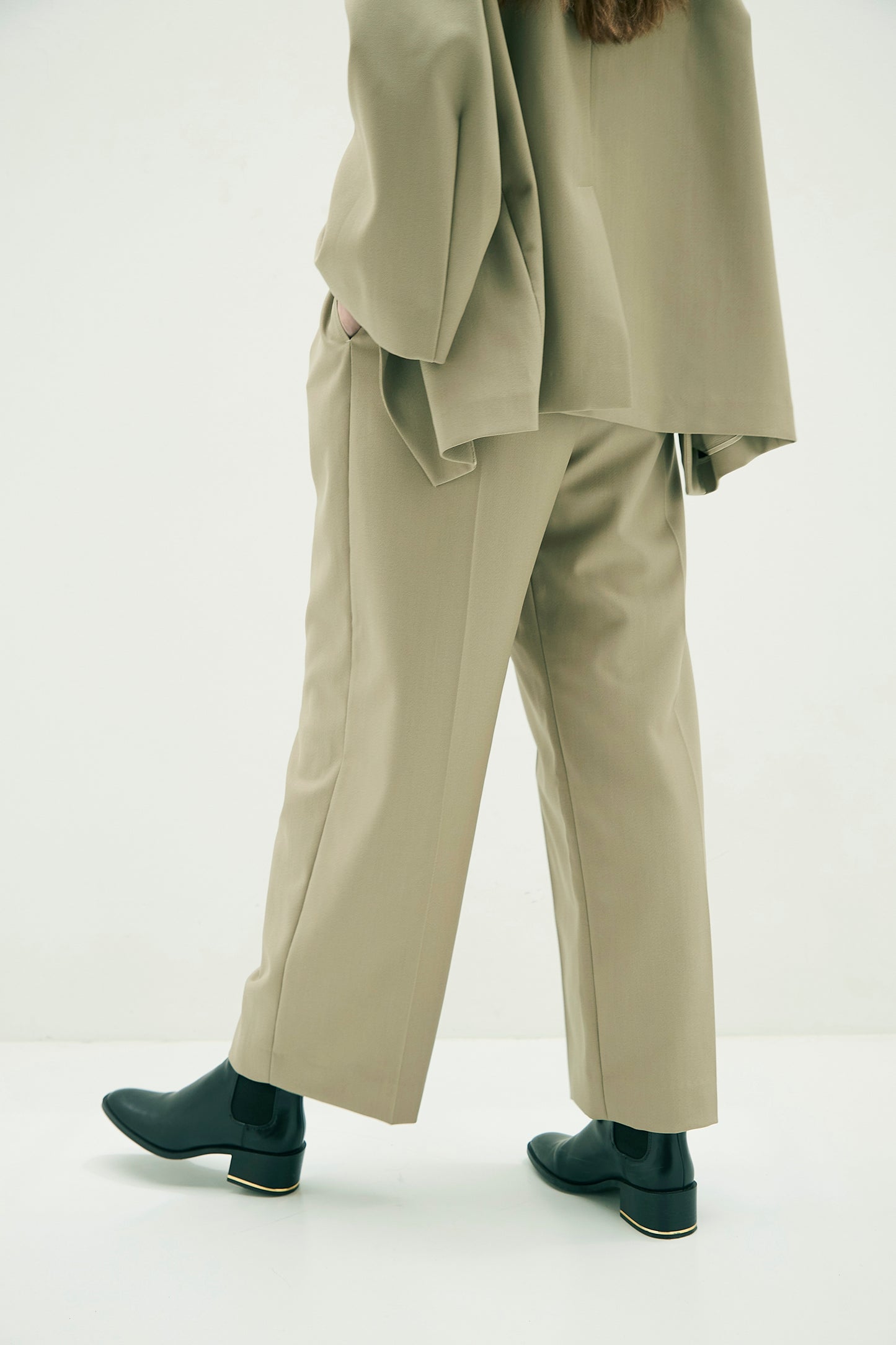 Collarless Jacket