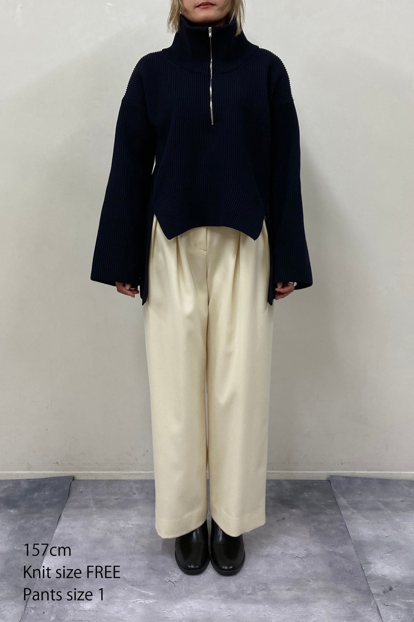 Half Zip Knit