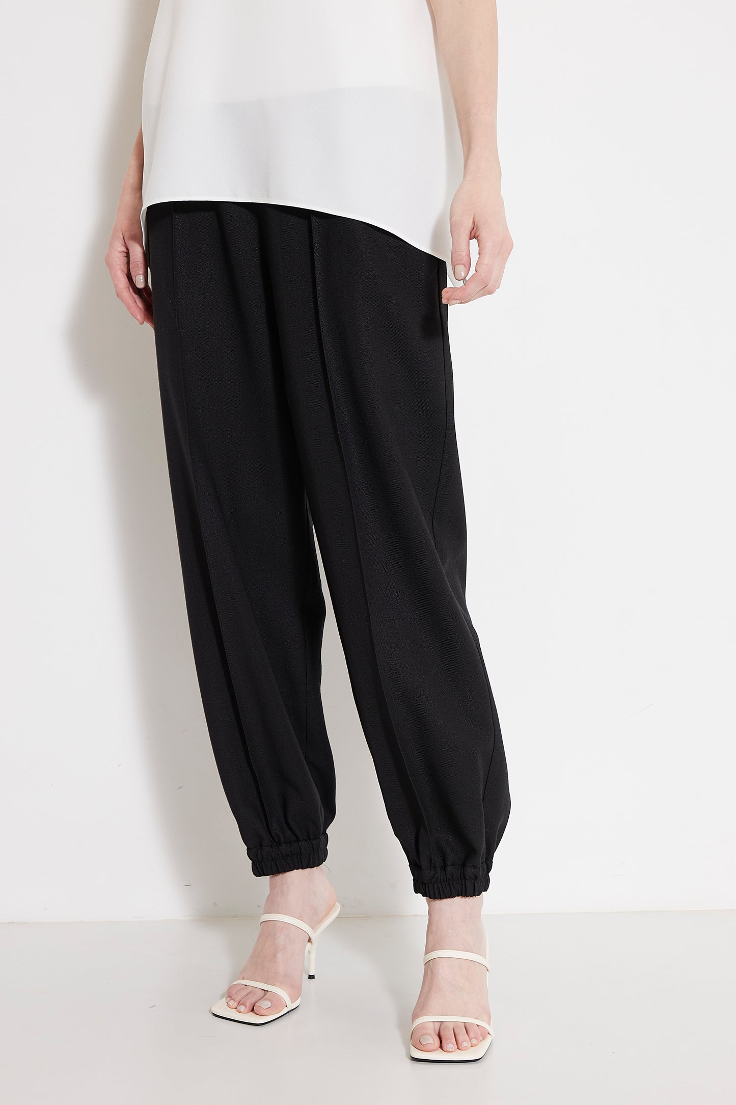Luster Gather Parachute Pants