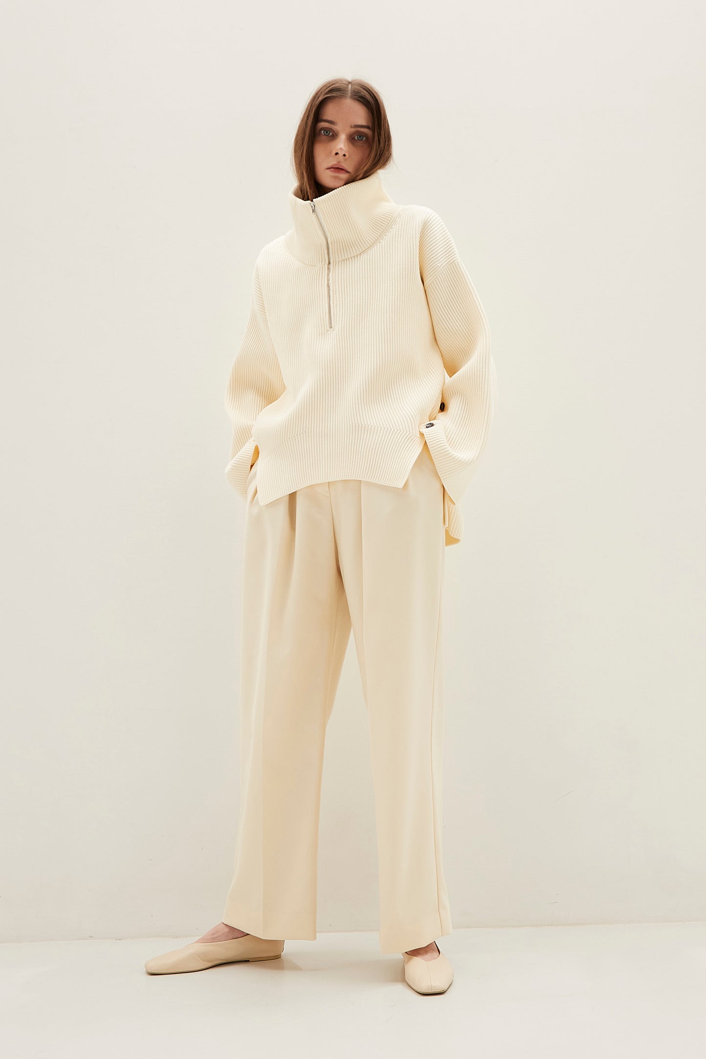 Half Zip Knit