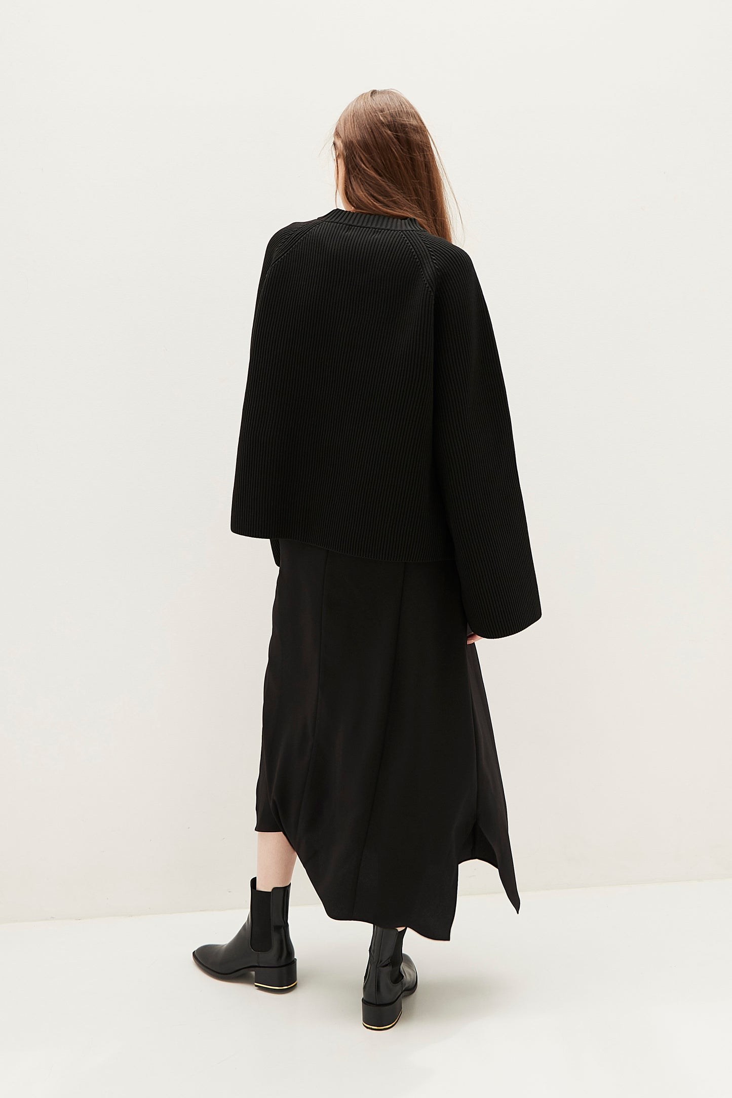 Flared sleeve Knit