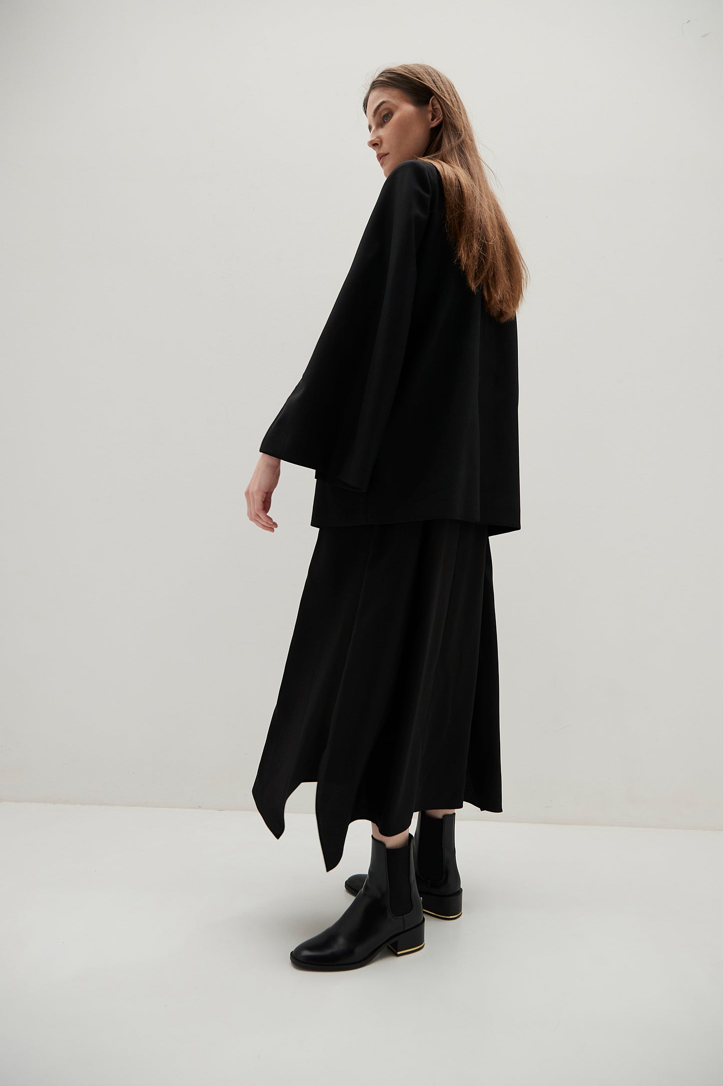 Collarless Jacket