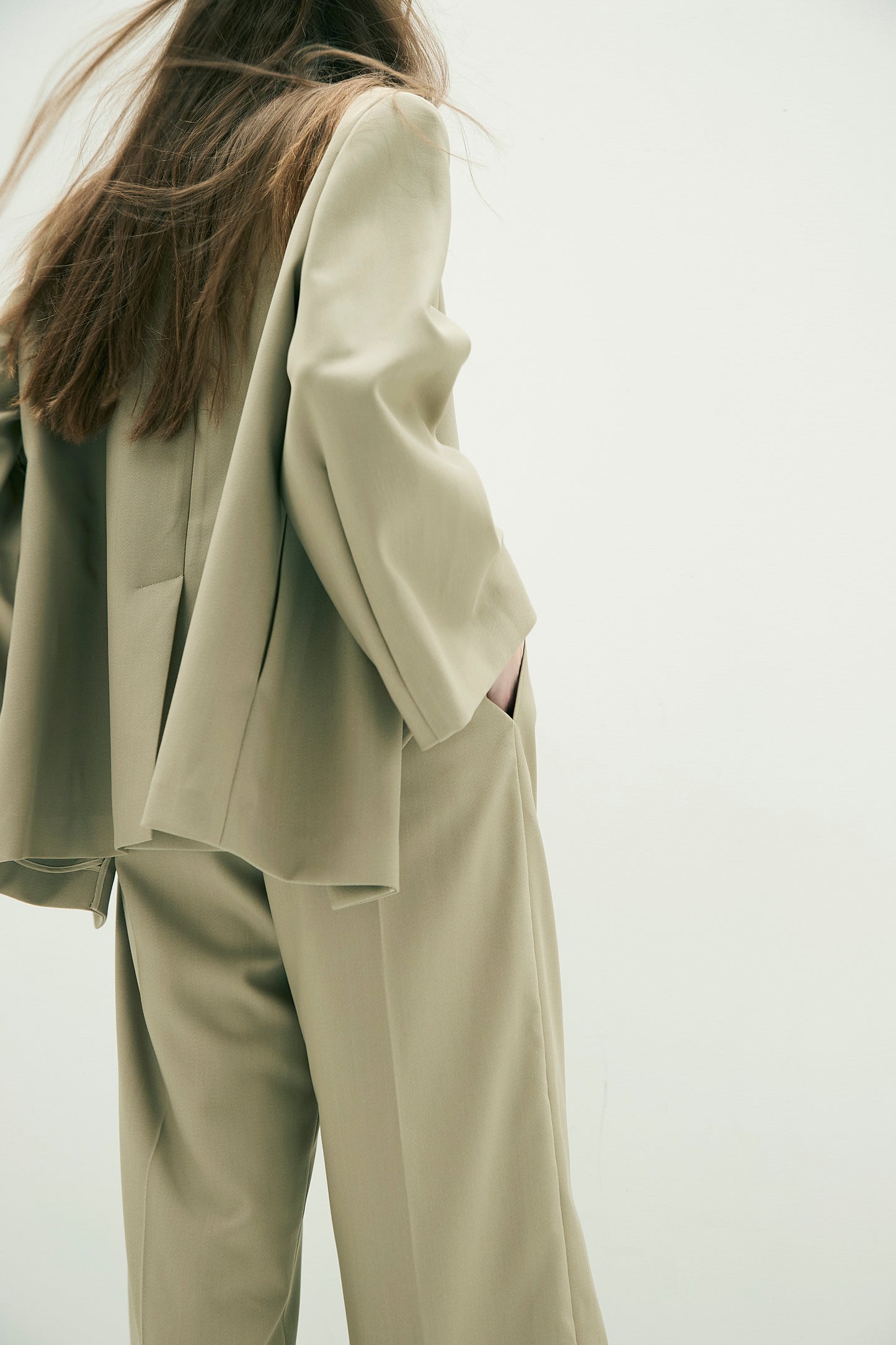 Collarless Jacket