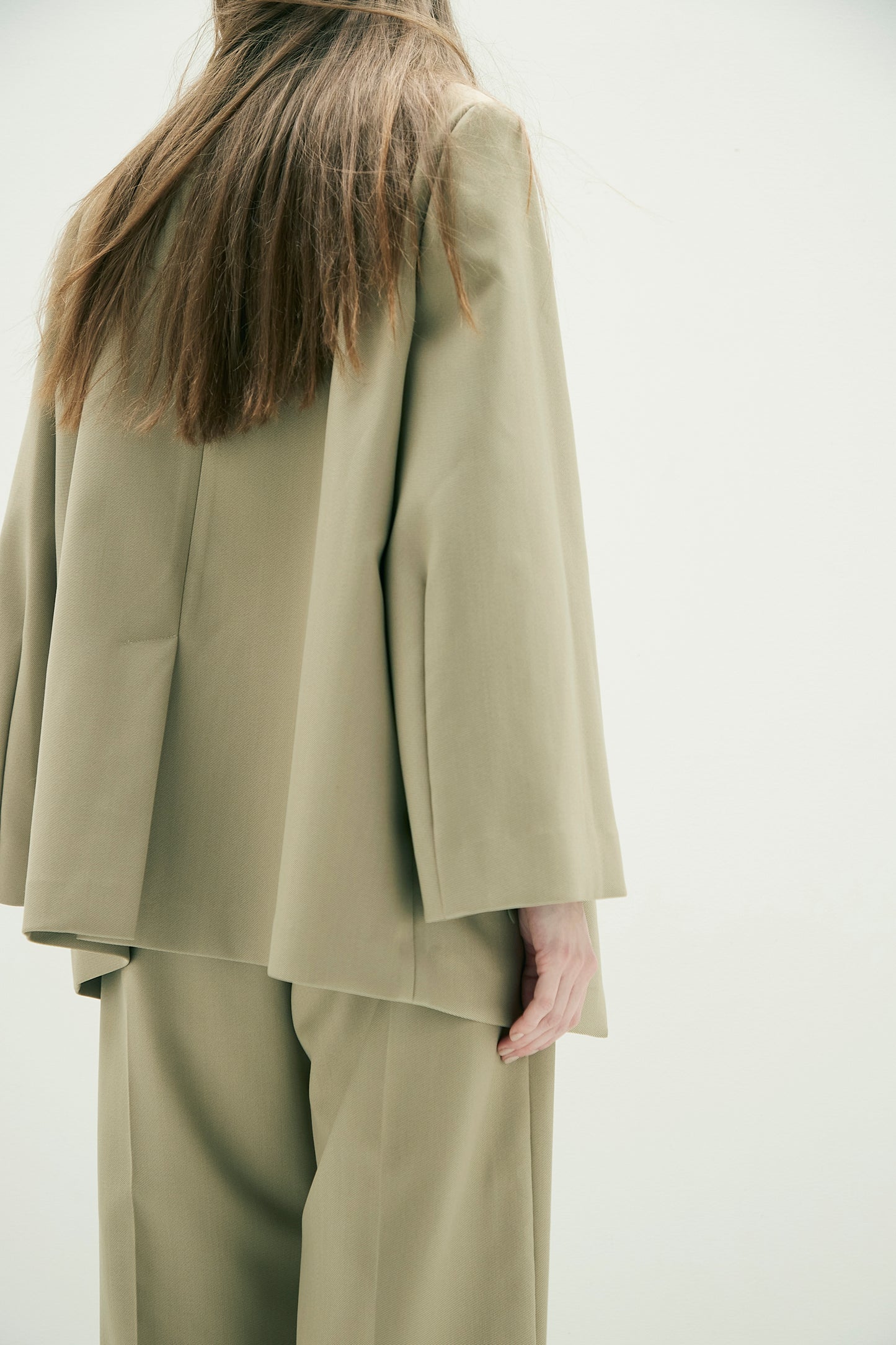 Collarless Jacket