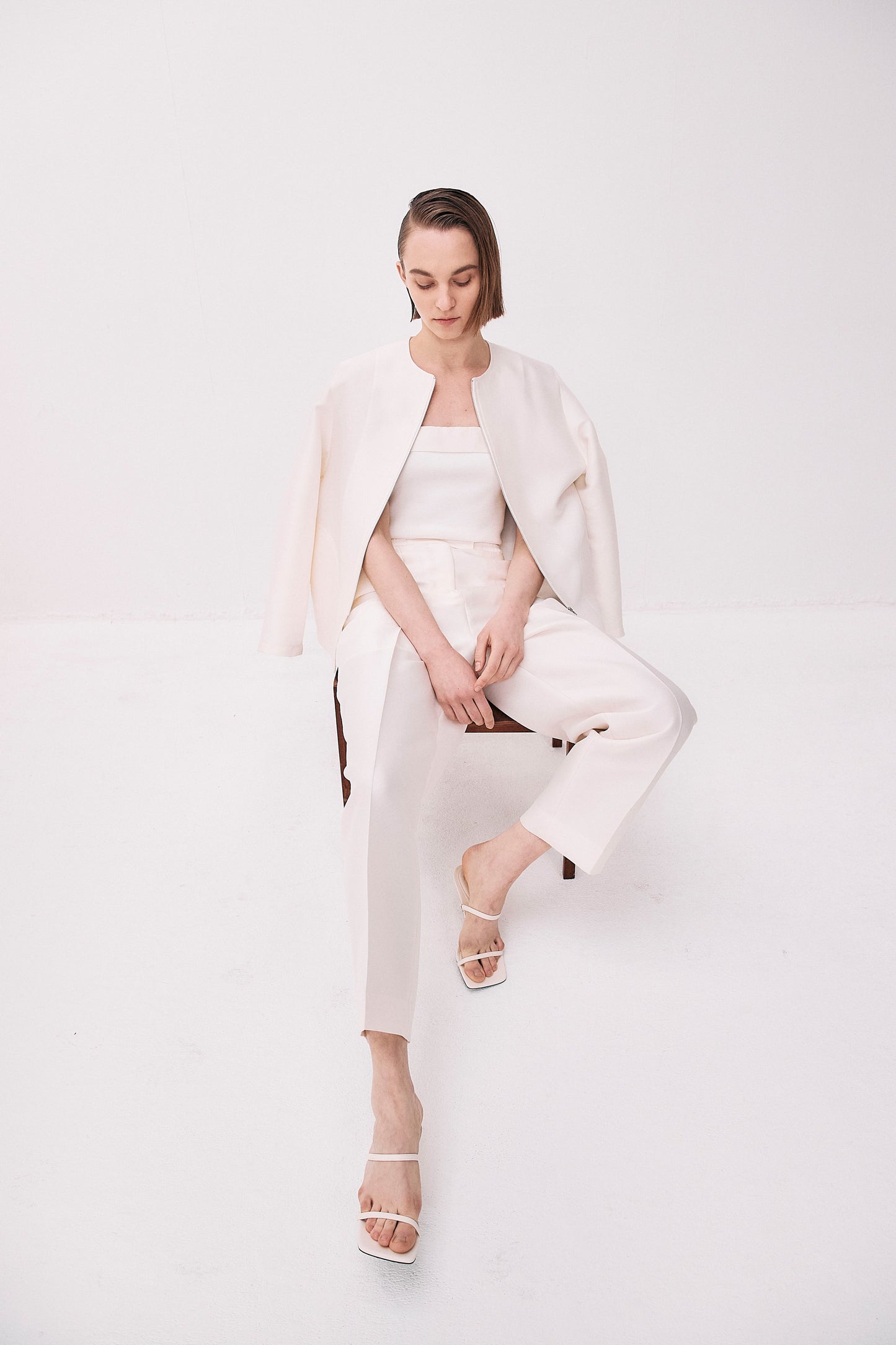 Silkey sheer Pants