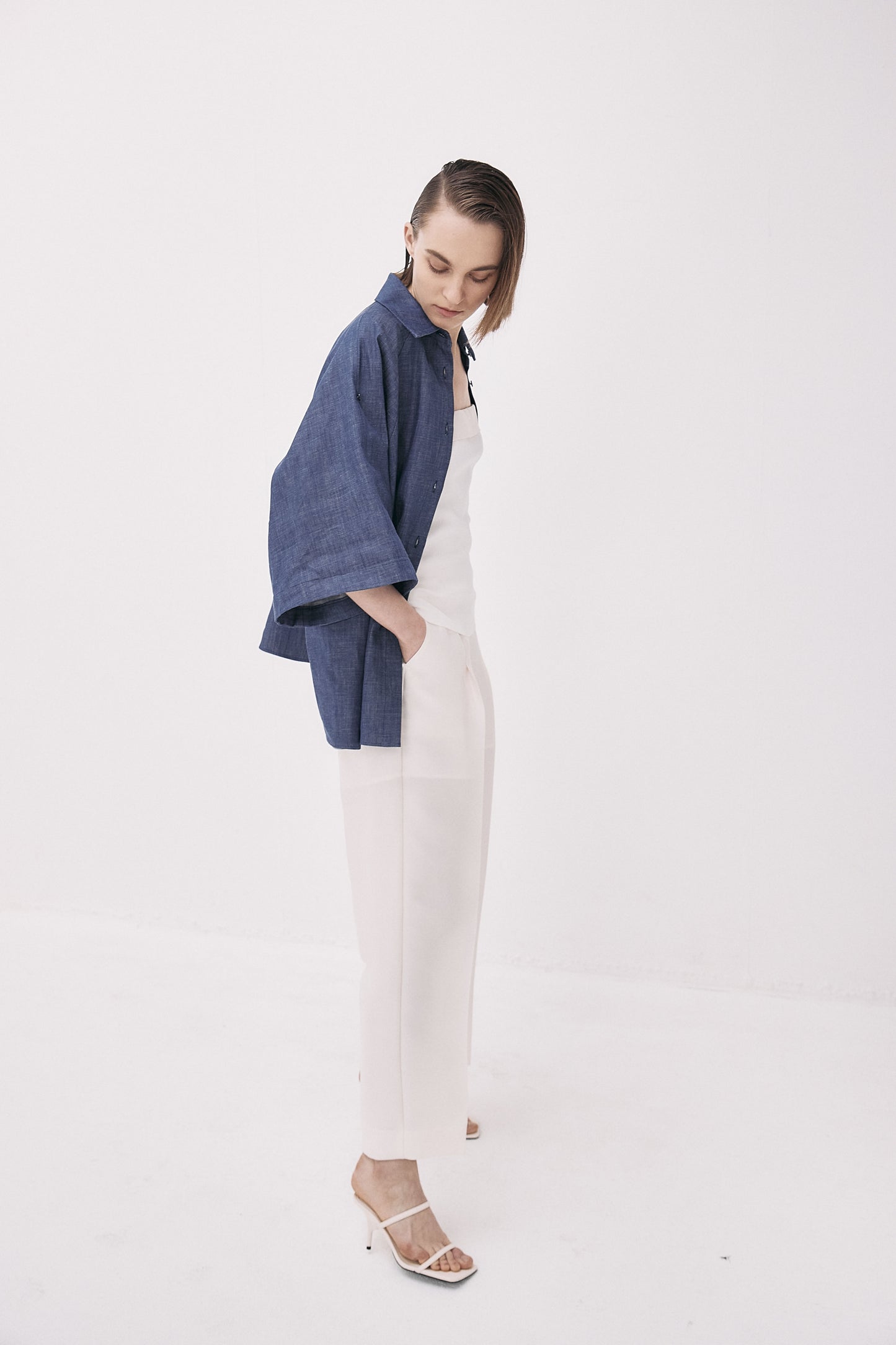 Silkey sheer Pants
