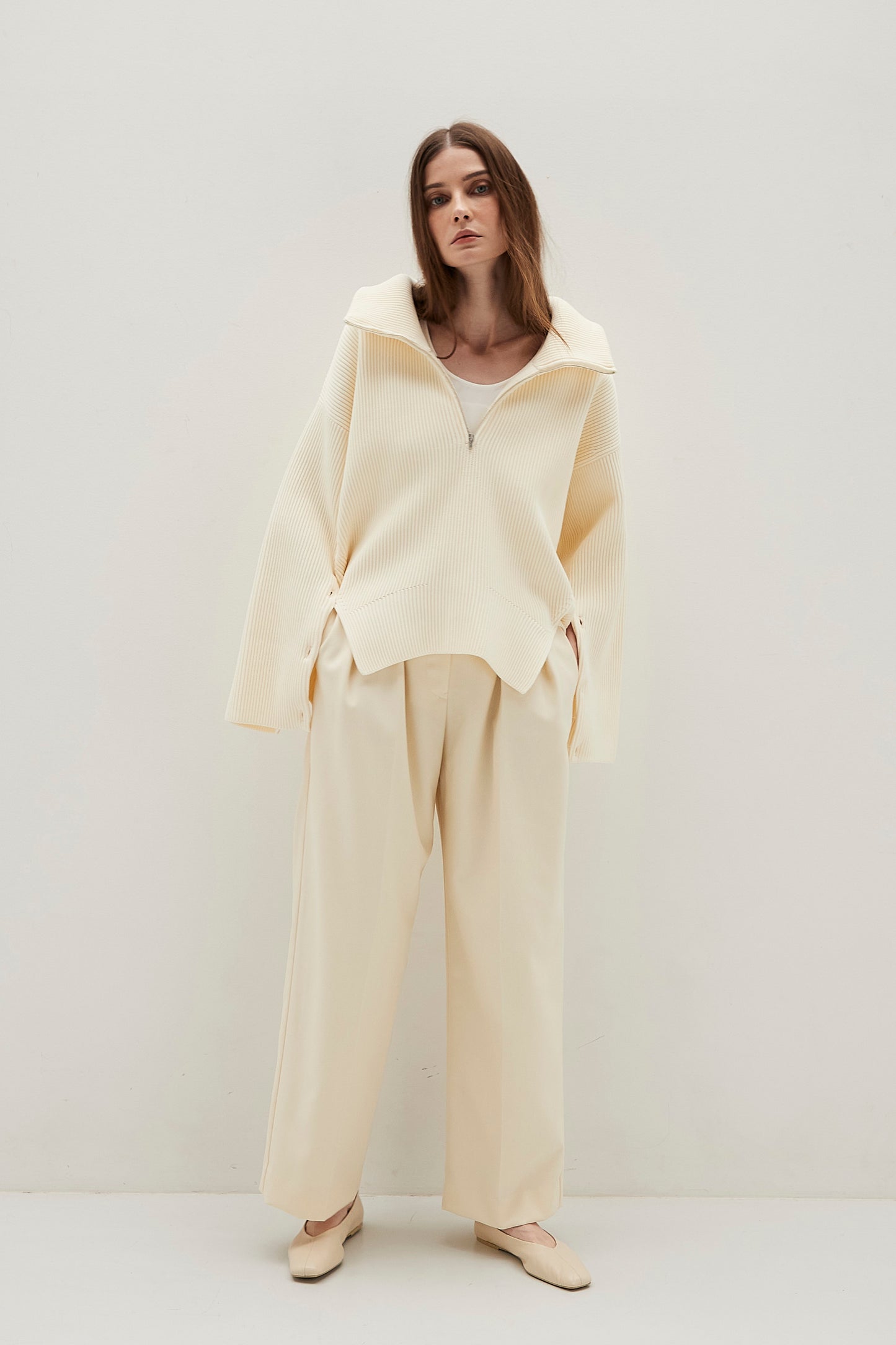 Half Zip Knit