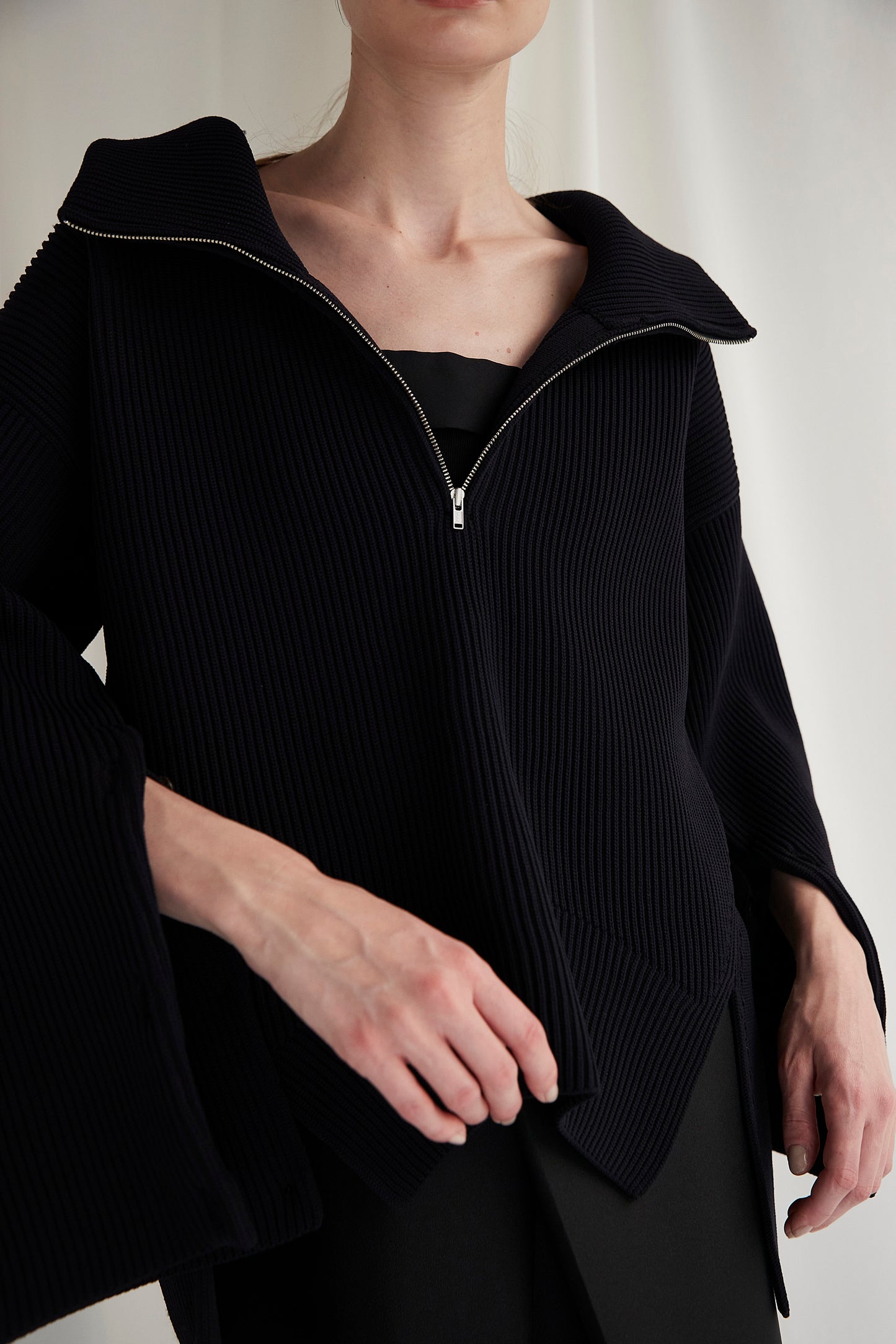 Half Zip Knit