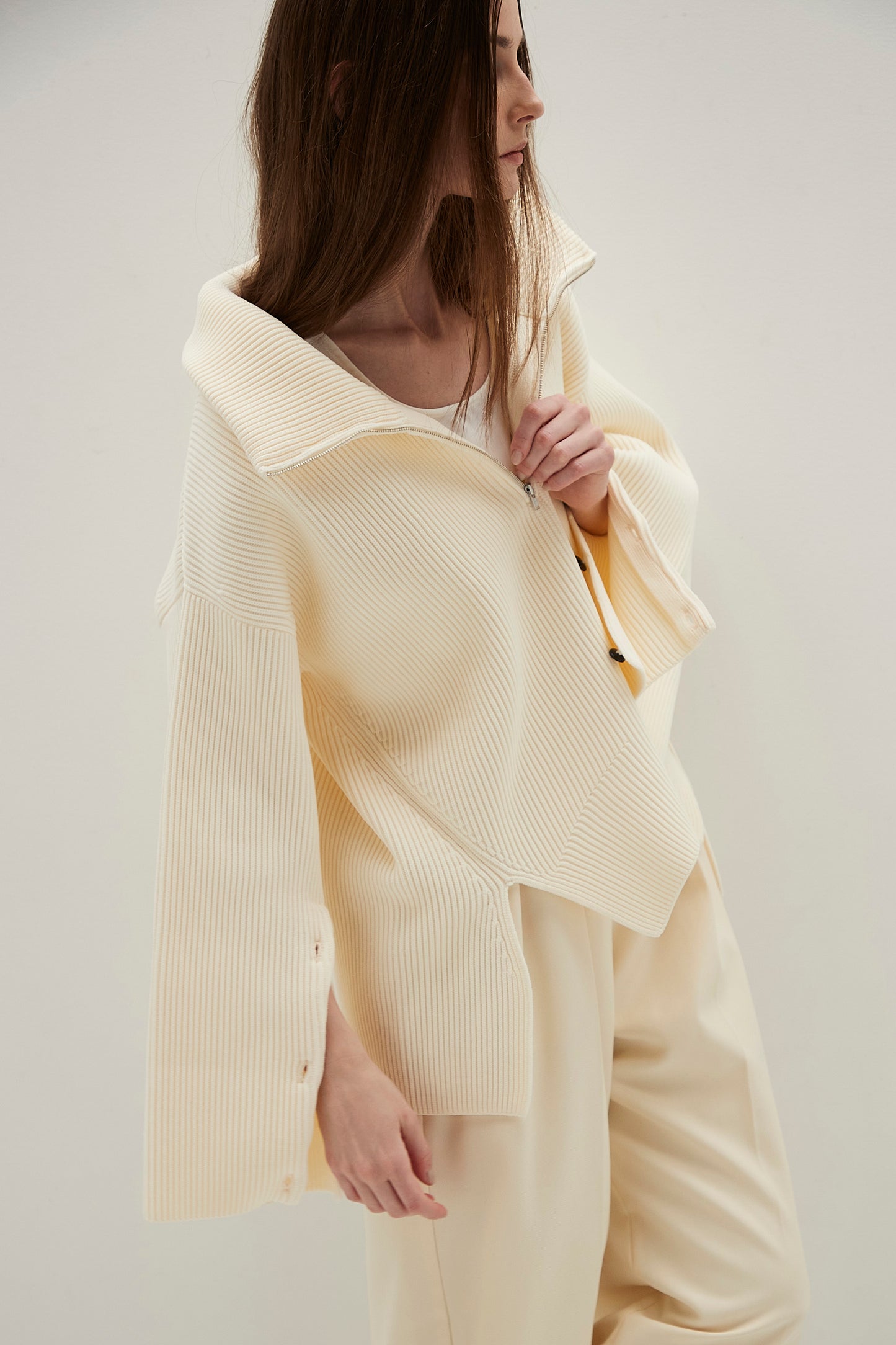 Half Zip Knit