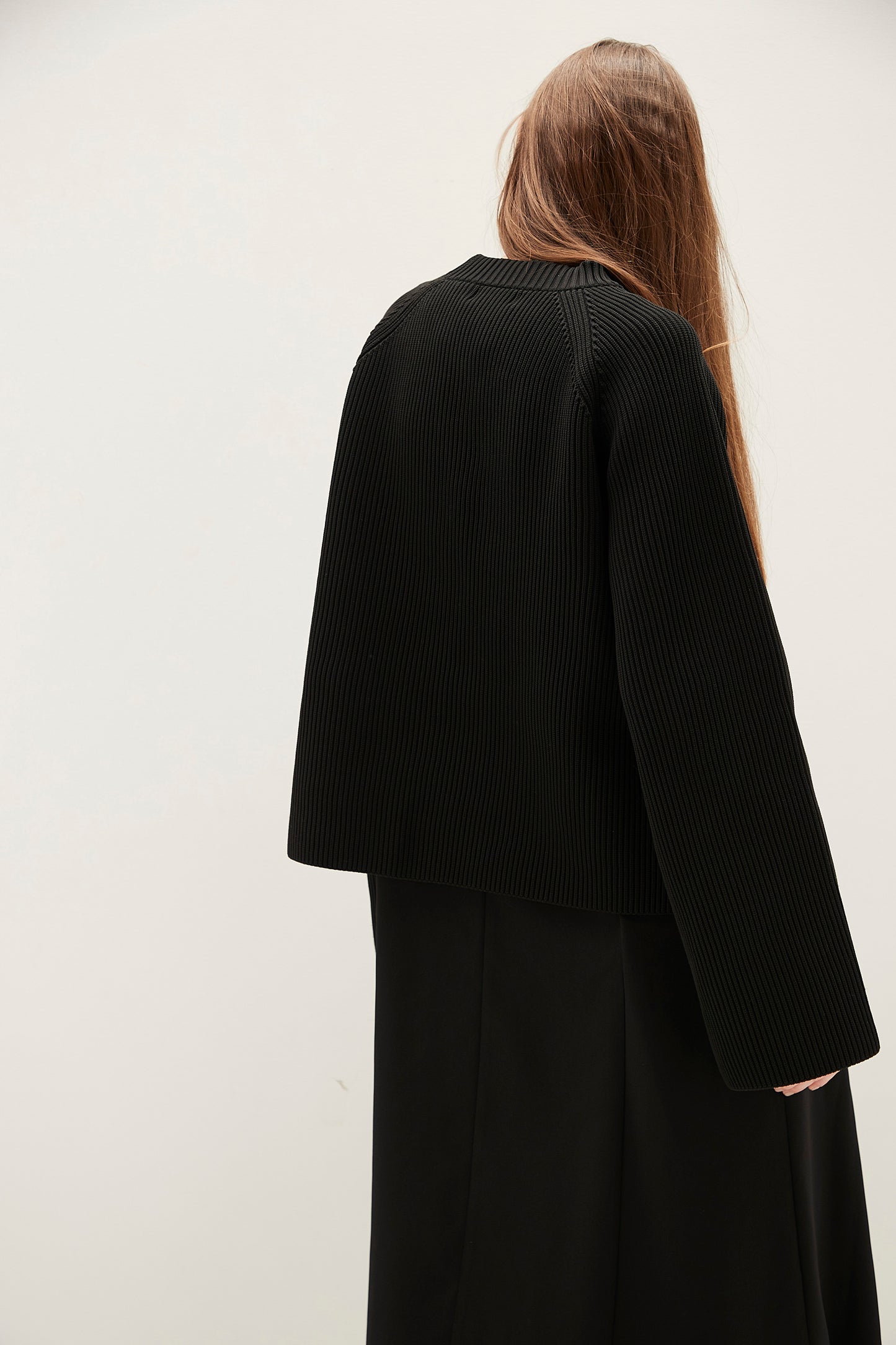 Flared sleeve Knit