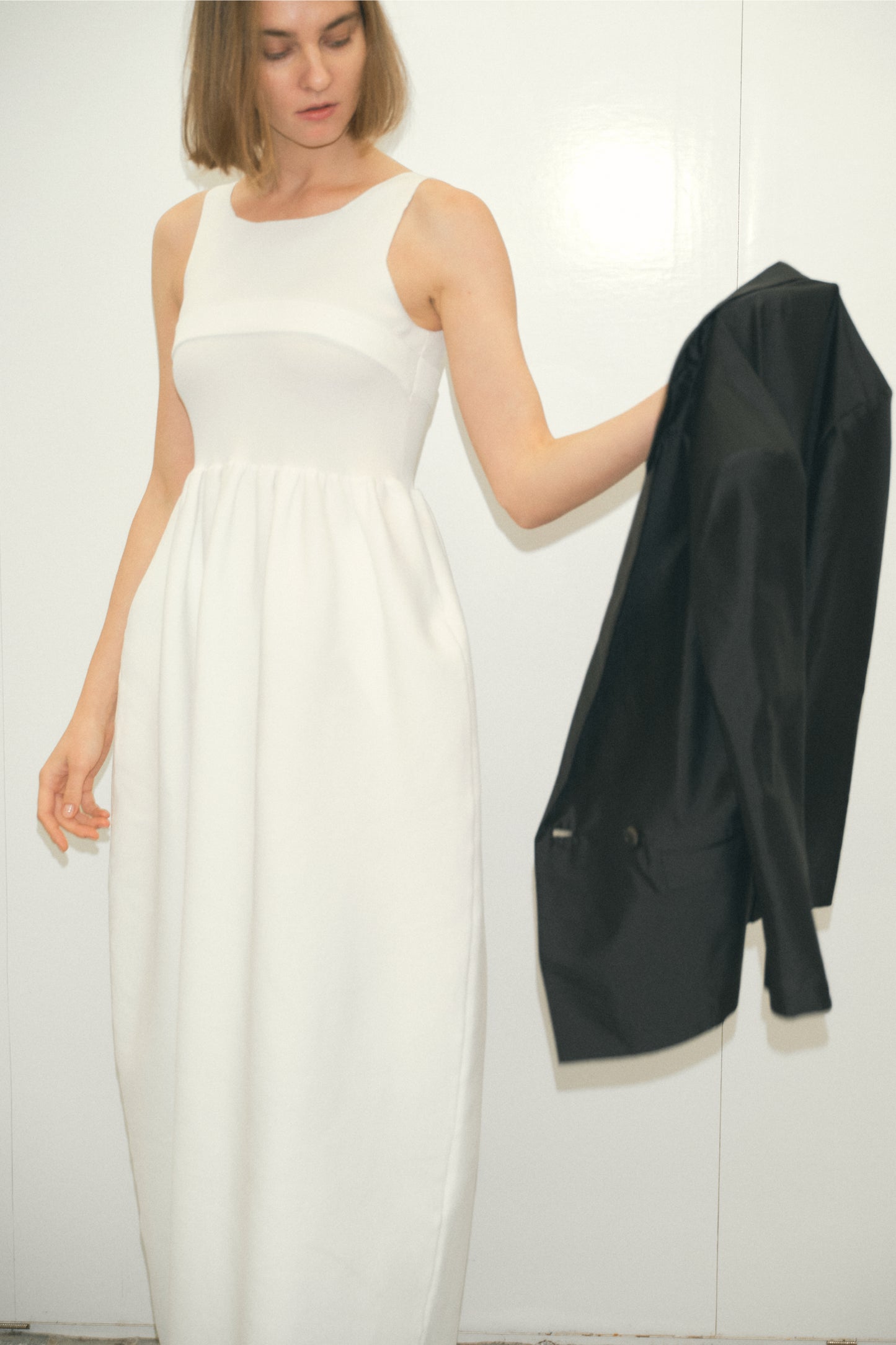 Long knit dress