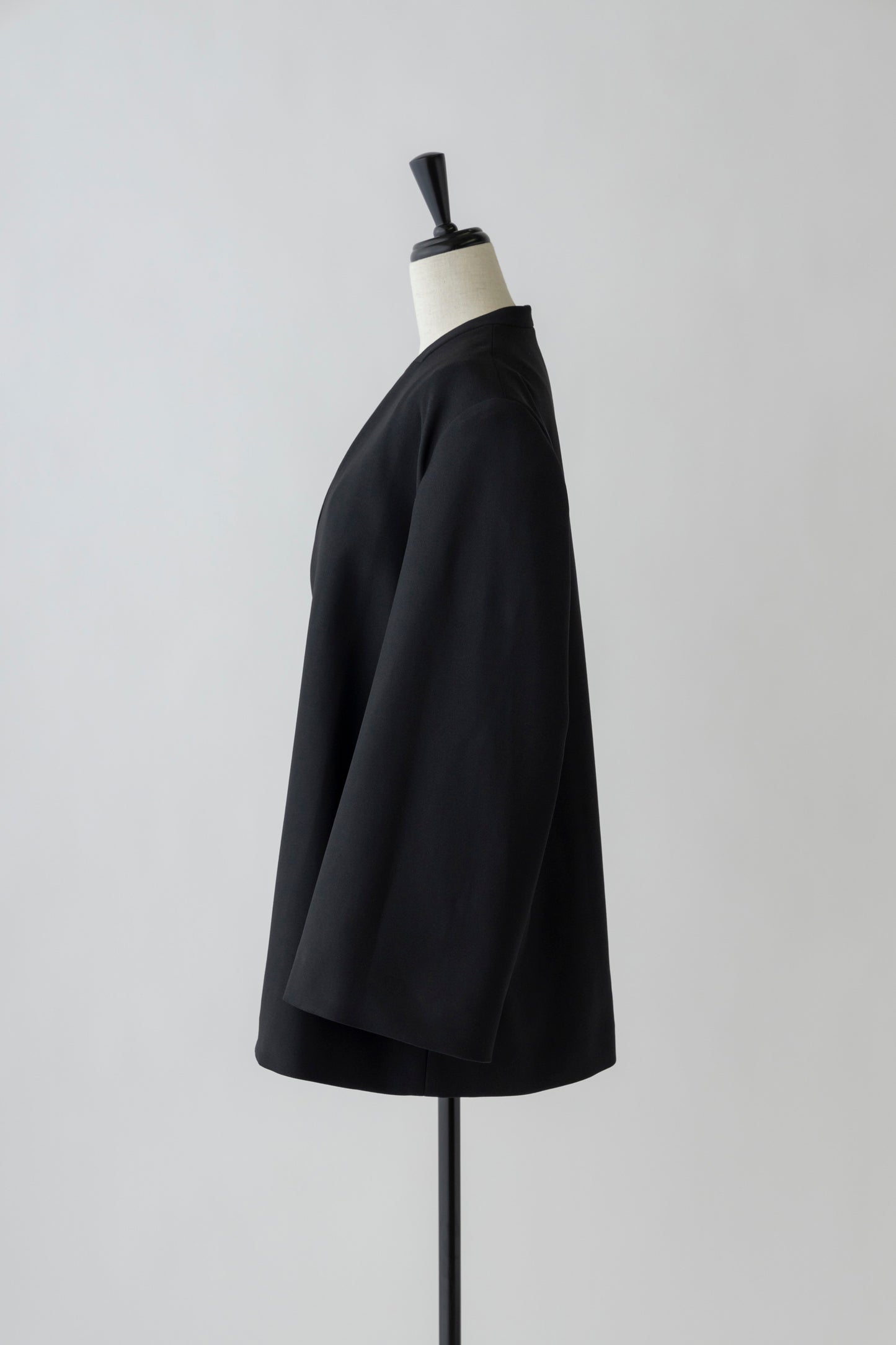 Collarless Jacket