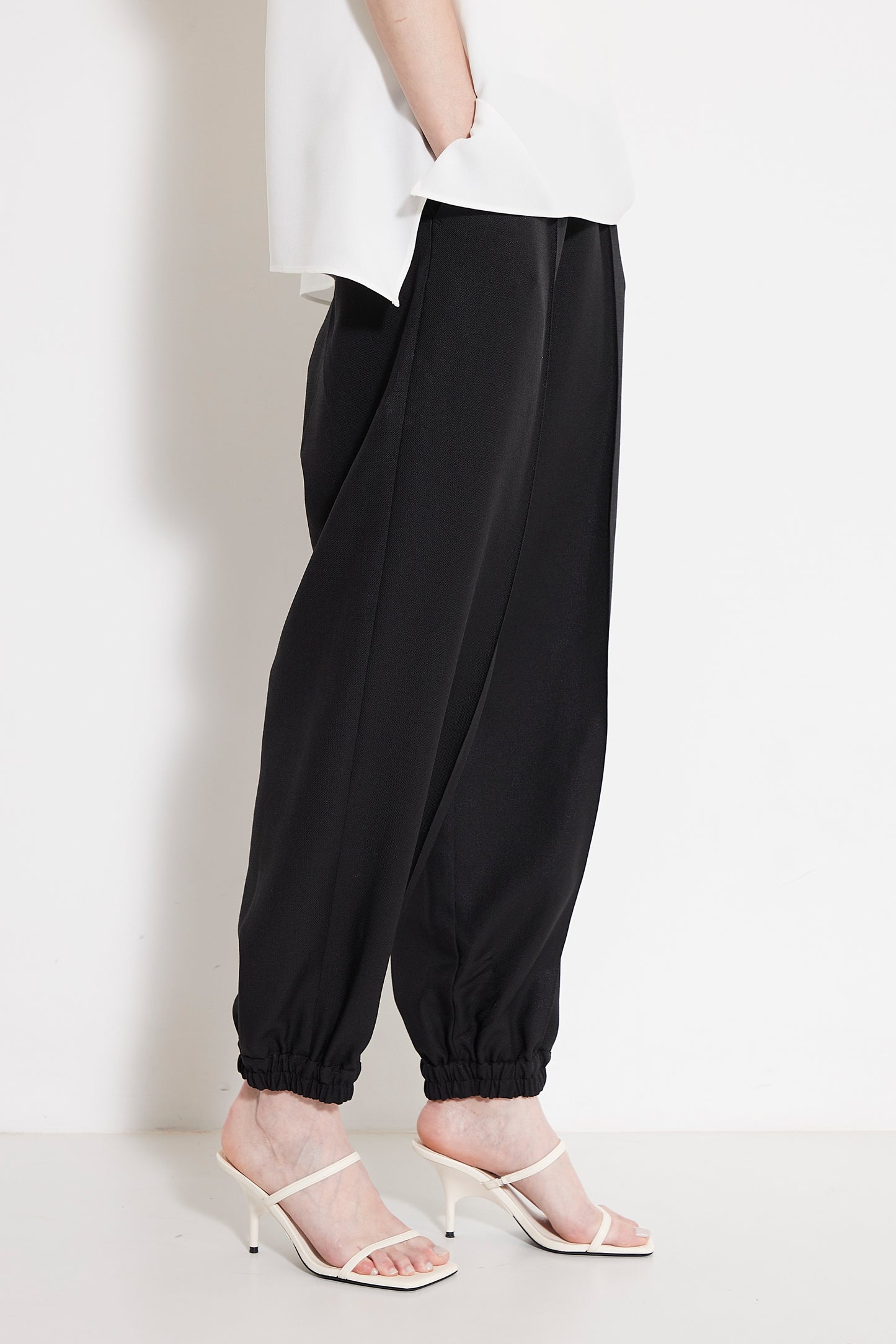 Luster Gather Parachute Pants