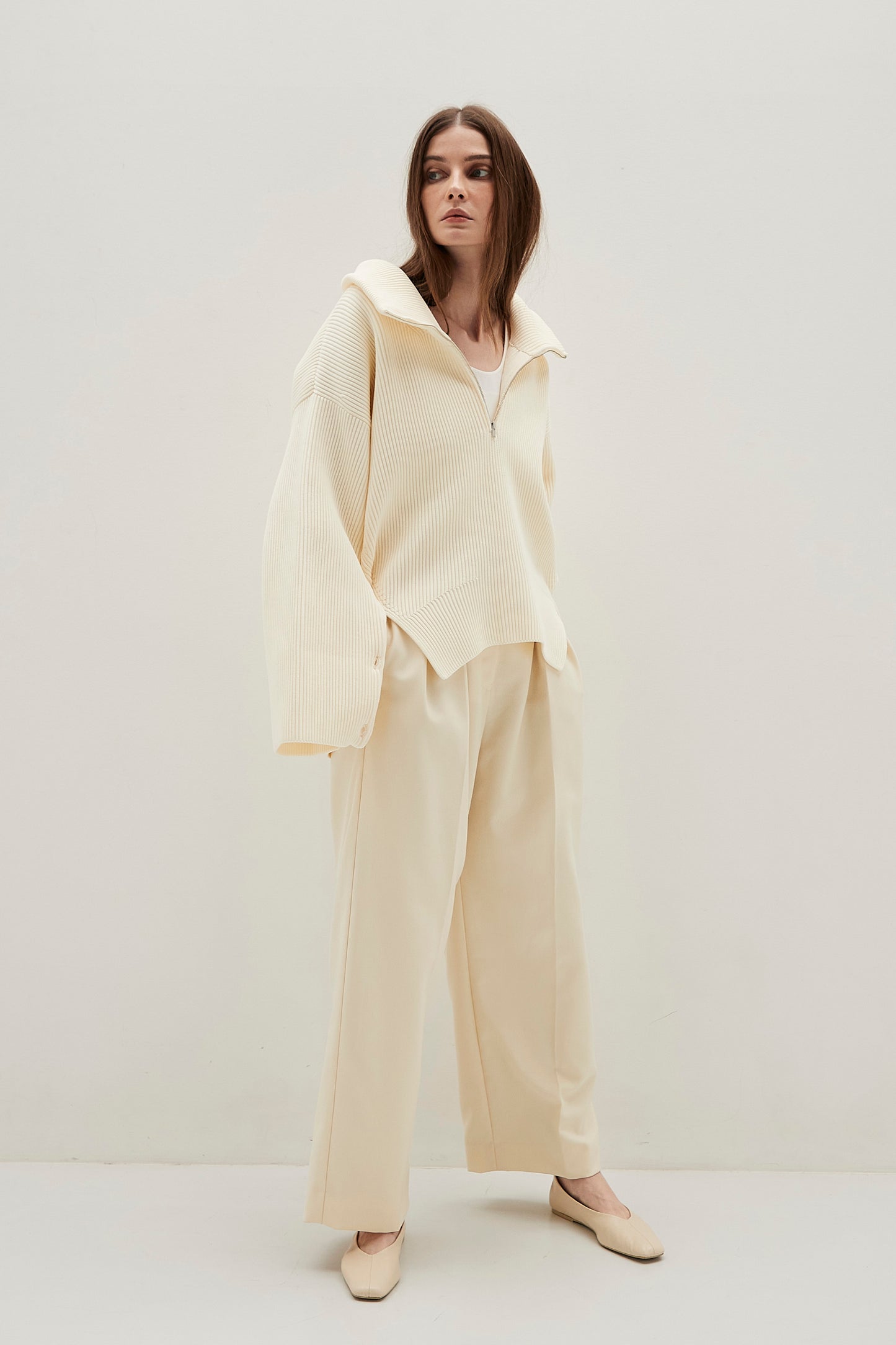 Half Zip Knit