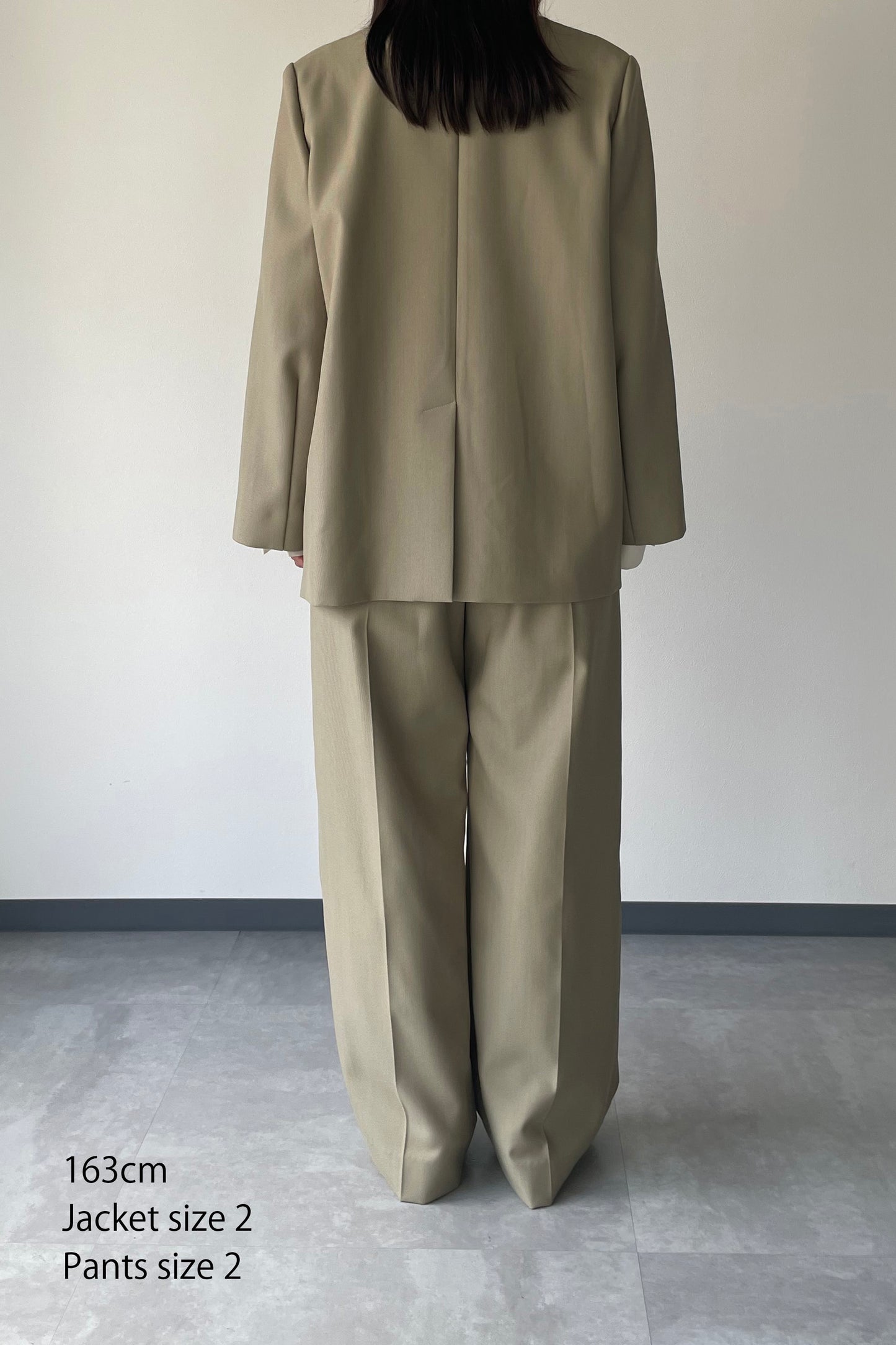 Collarless Jacket