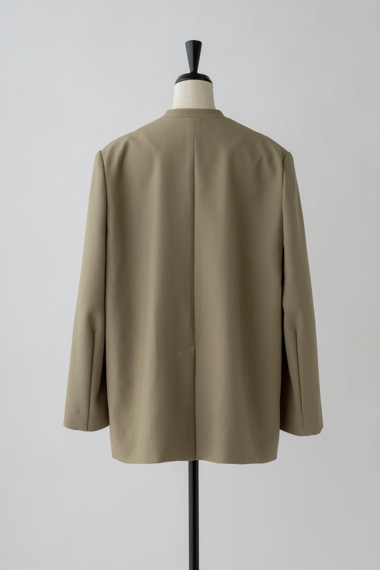 Collarless Jacket