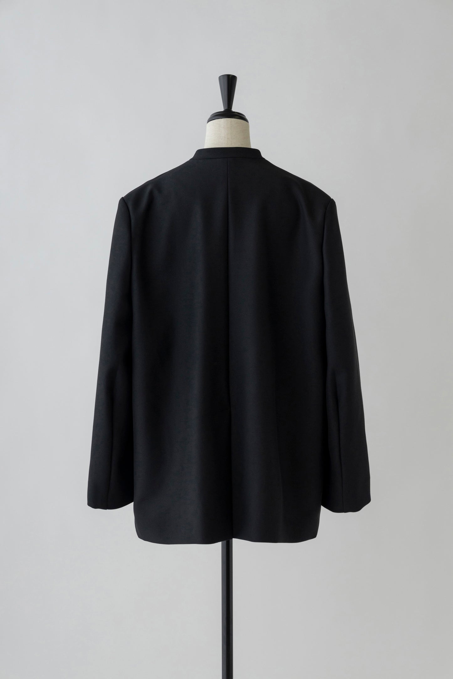 Collarless Jacket