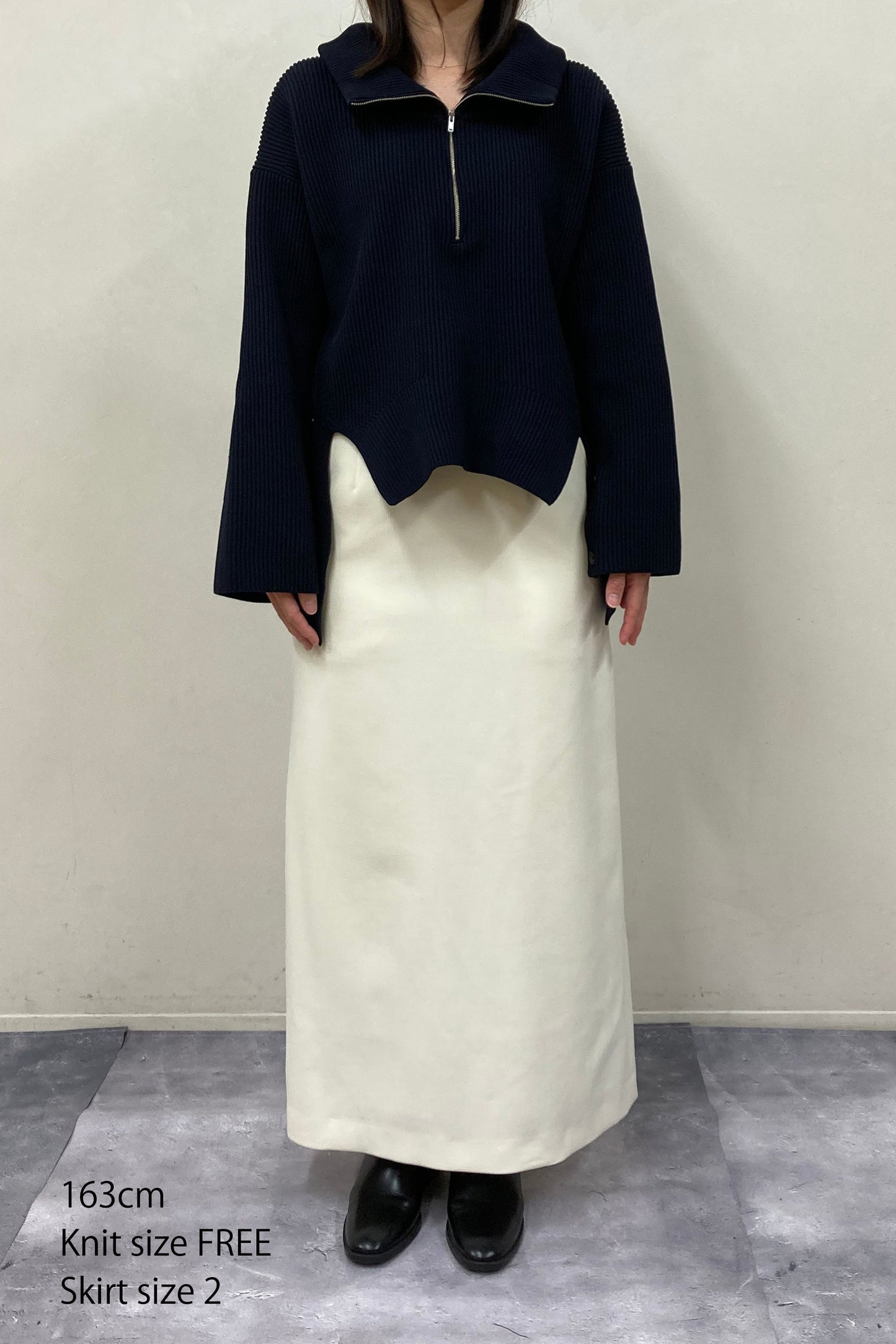 Half Zip Knit