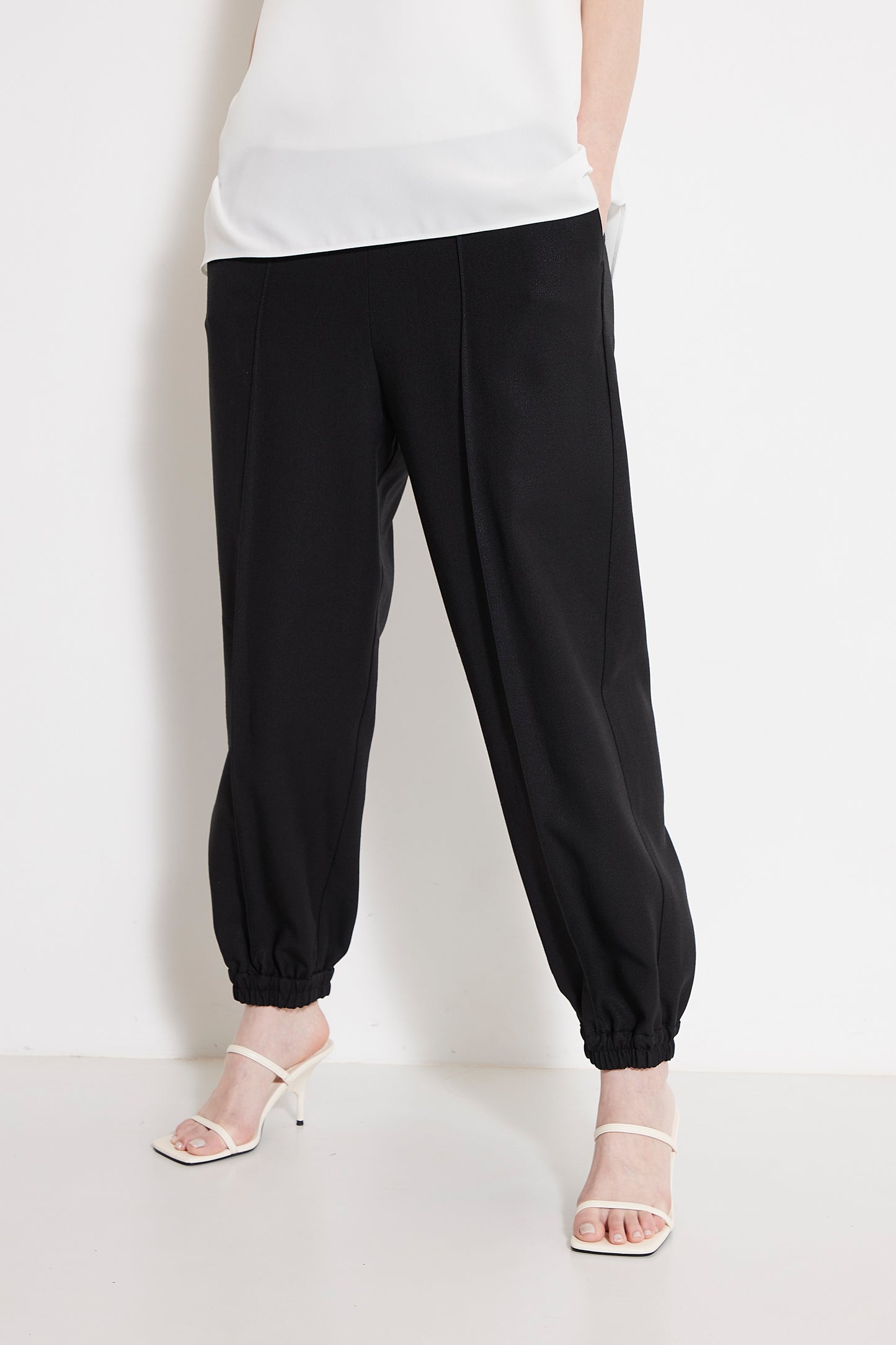 Luster Gather Parachute Pants