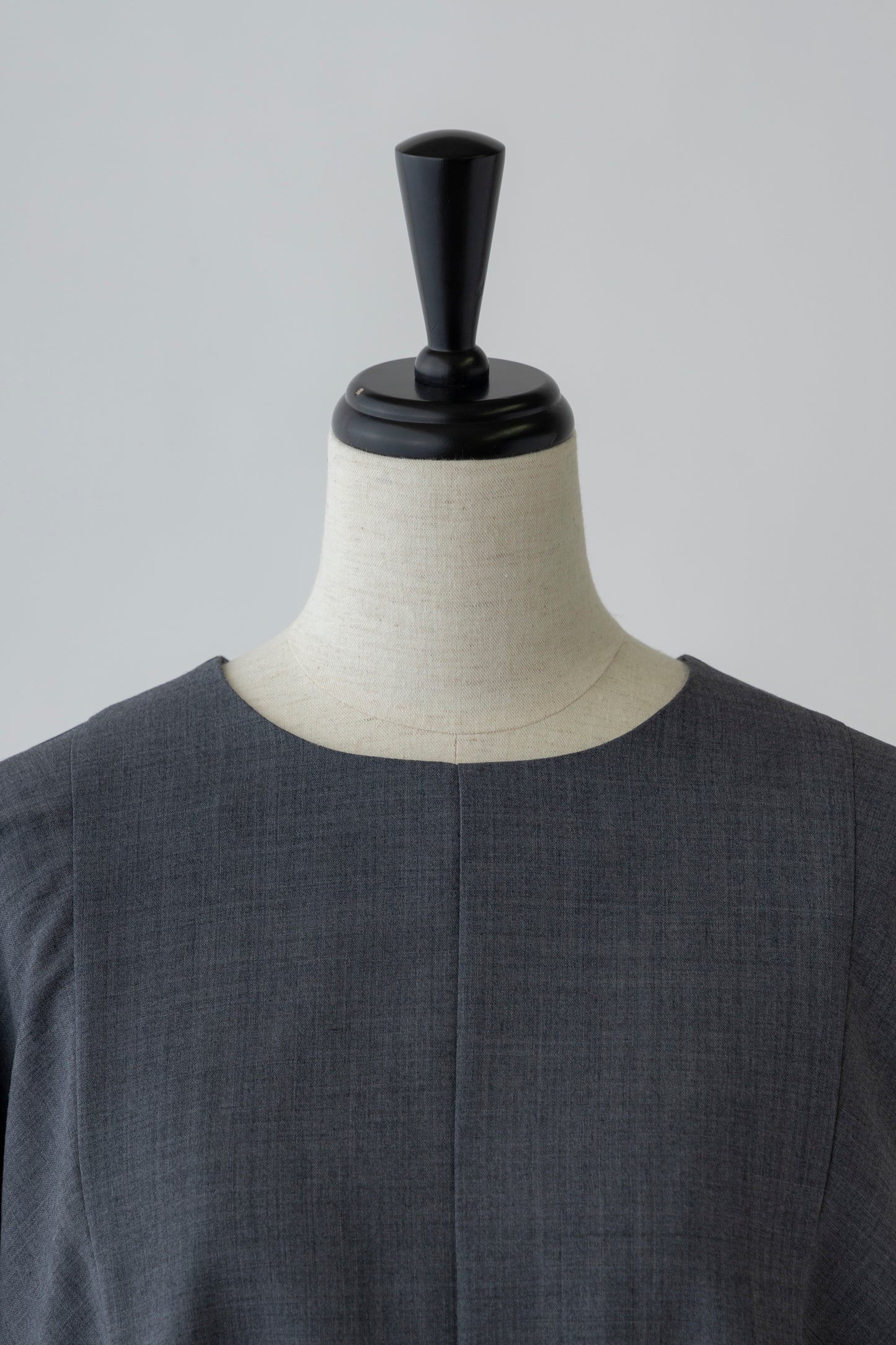 Poplin Drape Blouse
