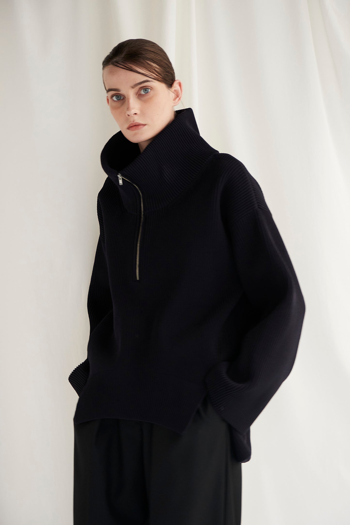 Half Zip Knit