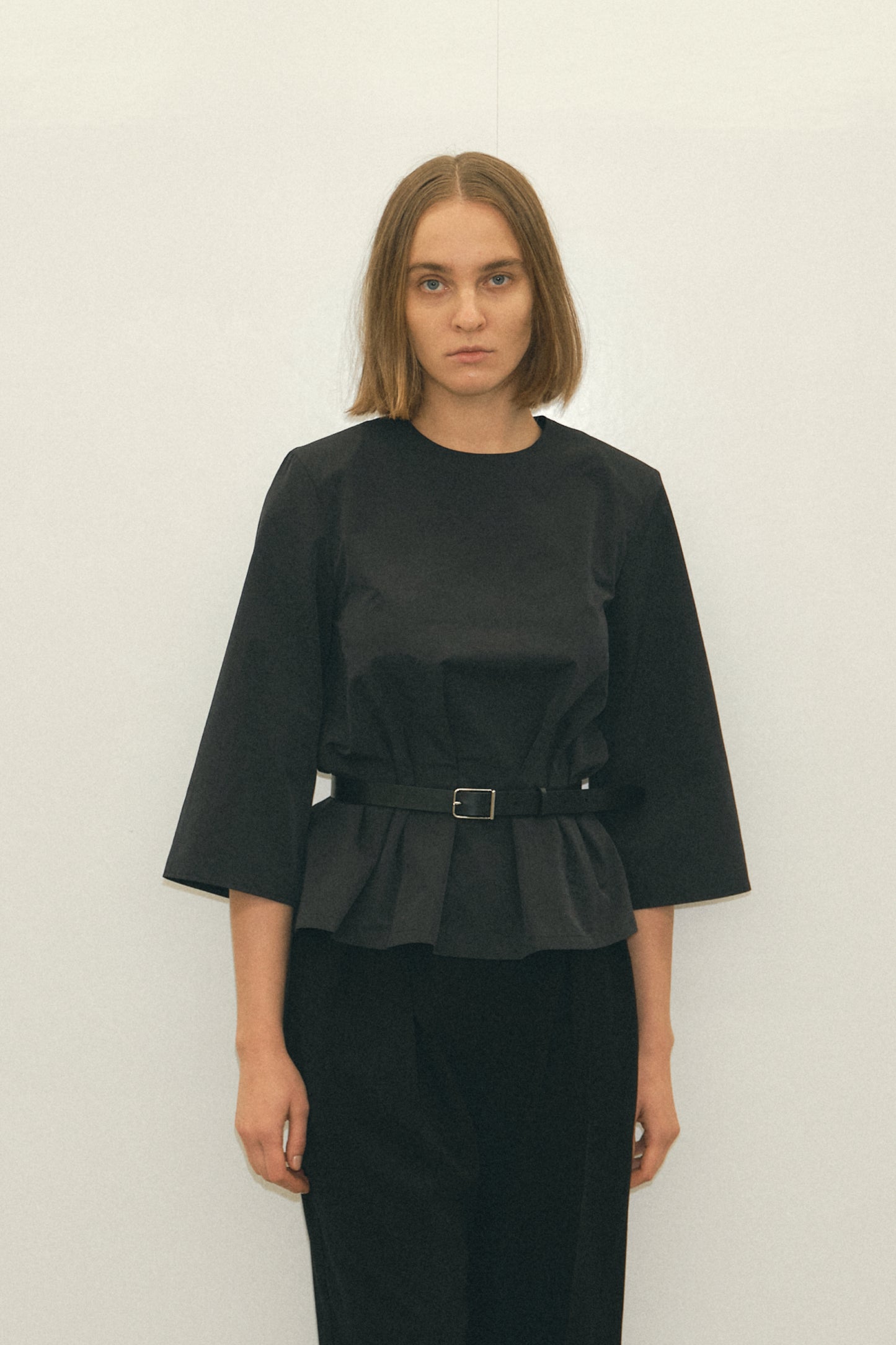tafta west tuck blouse