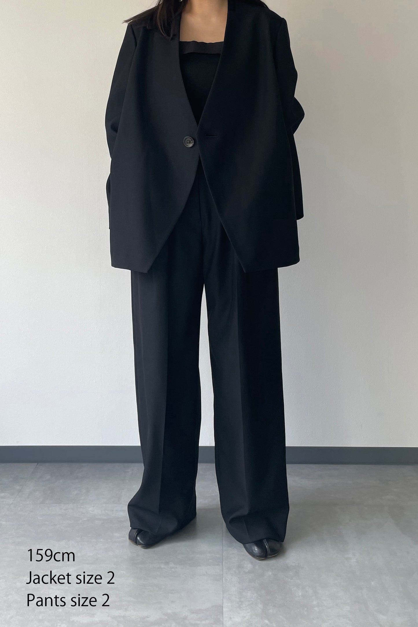 Collarless Jacket