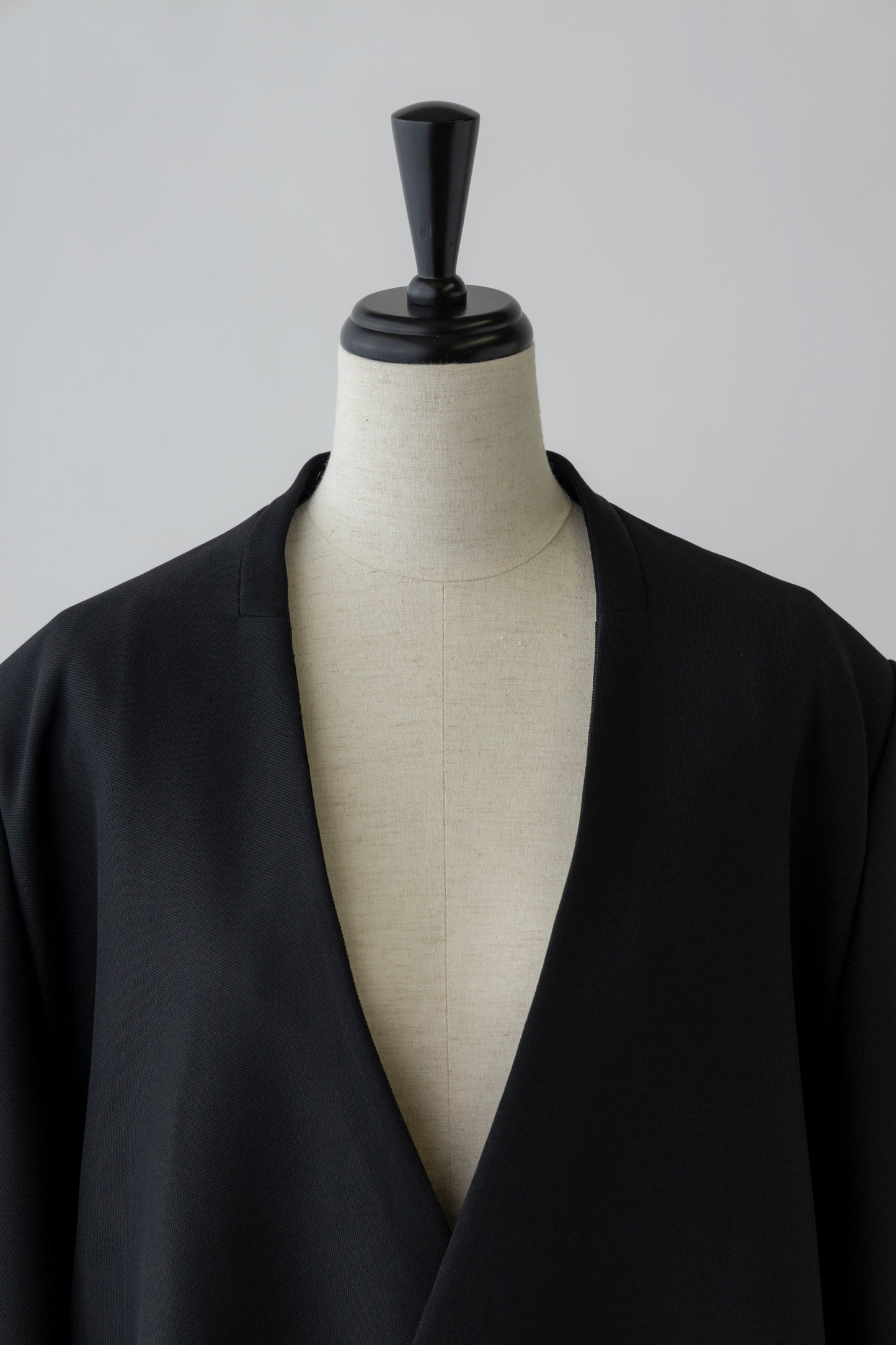 Collarless Jacket