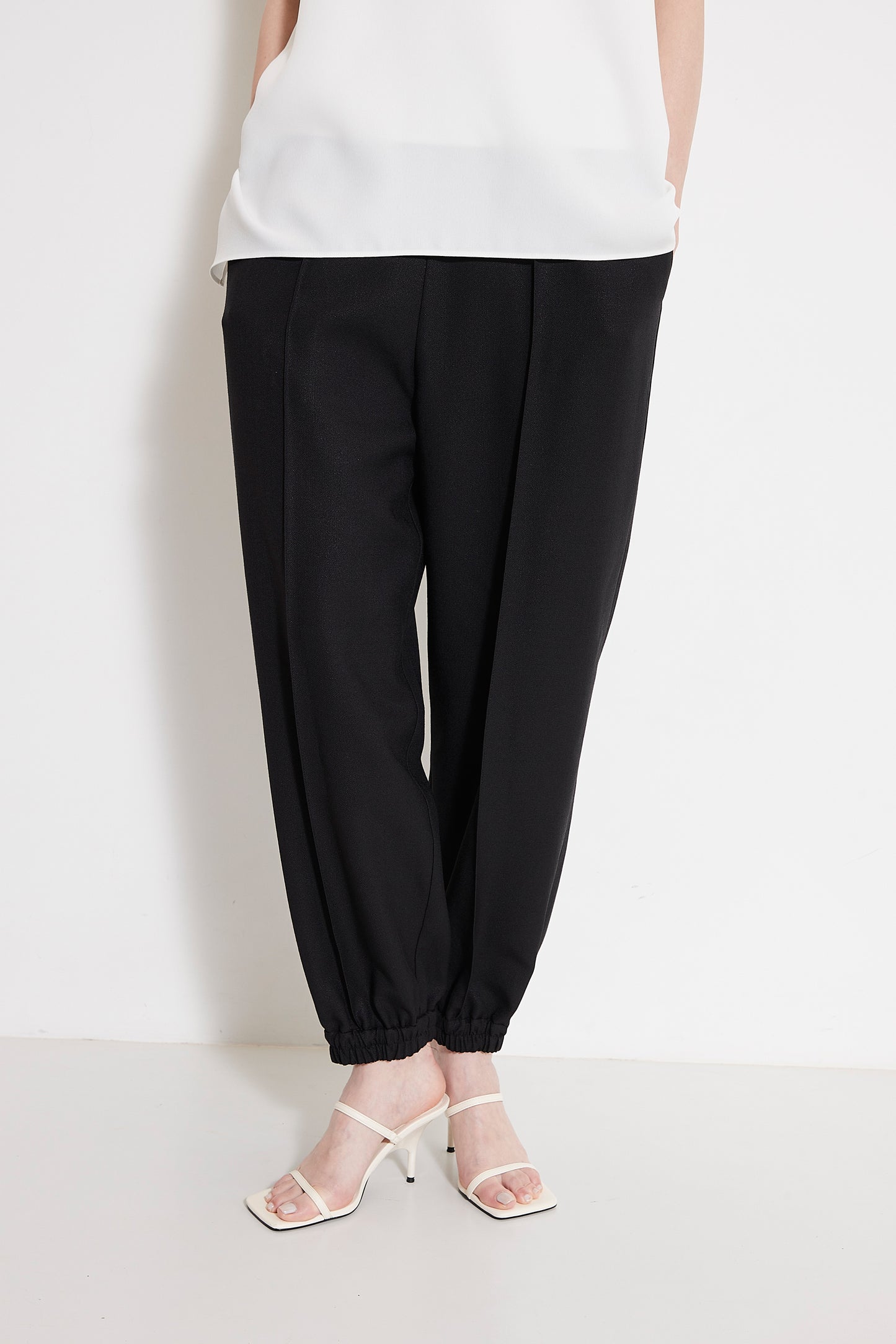 Luster Gather Parachute Pants