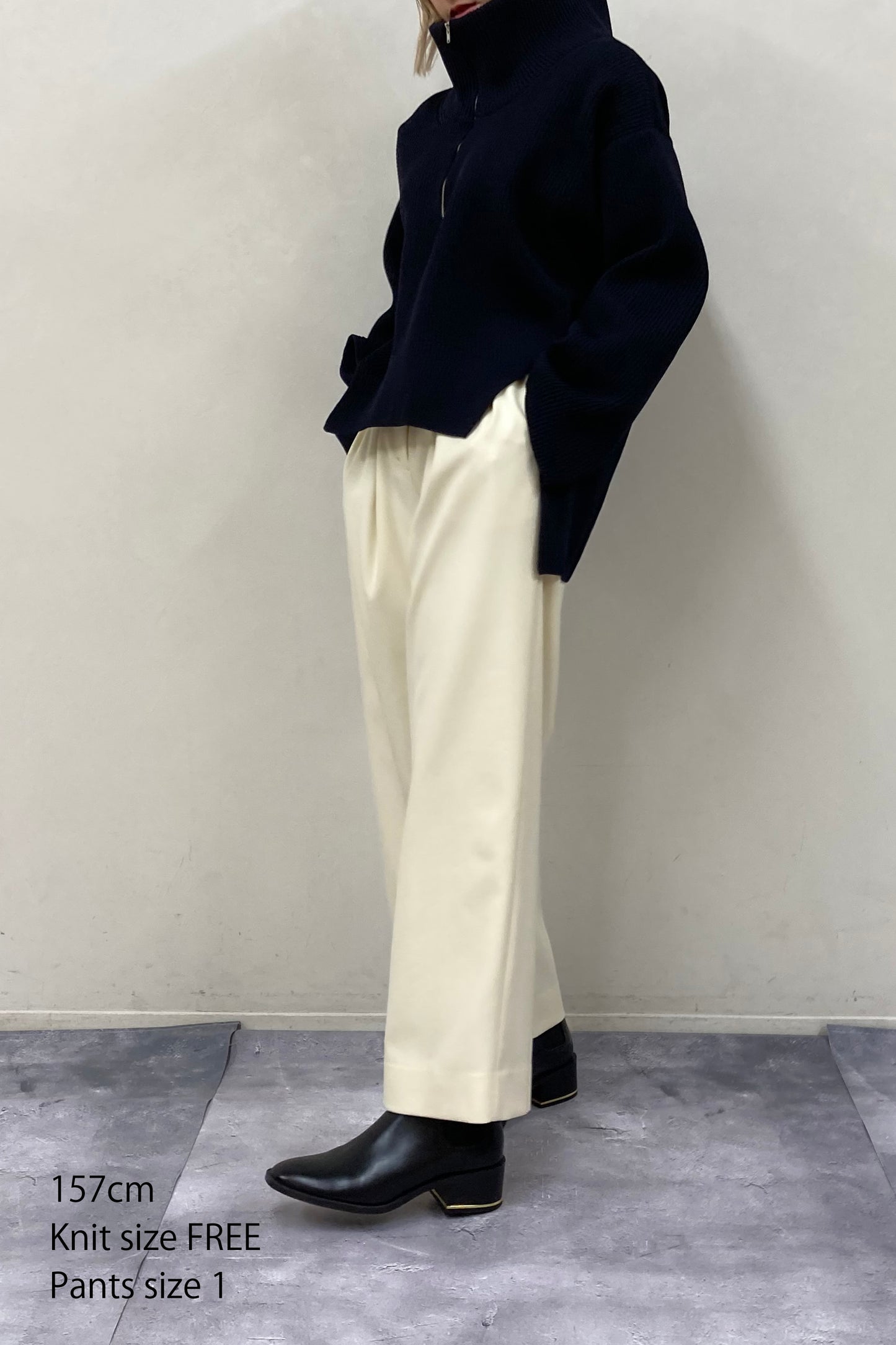 Half Zip Knit