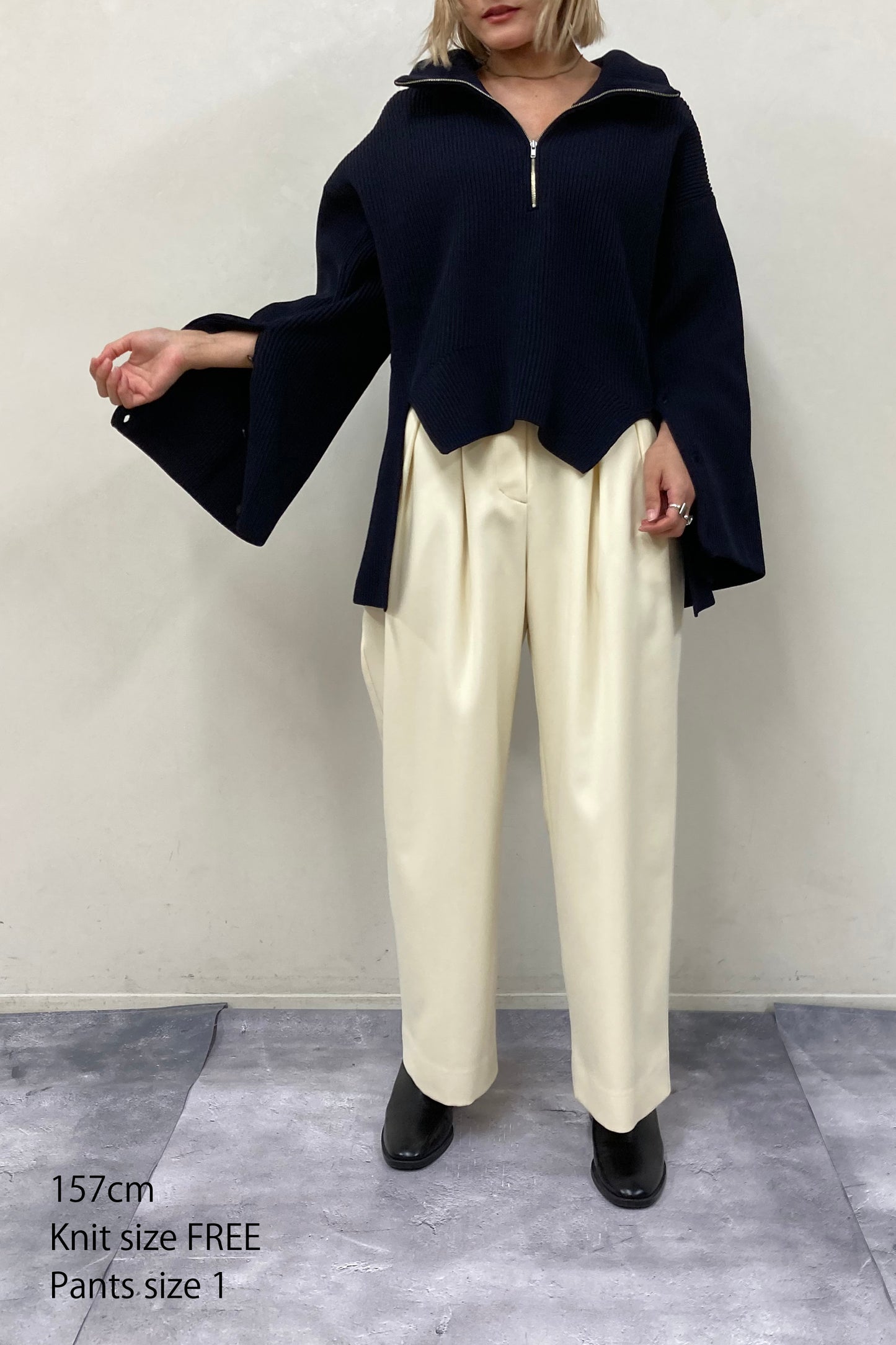 Half Zip Knit