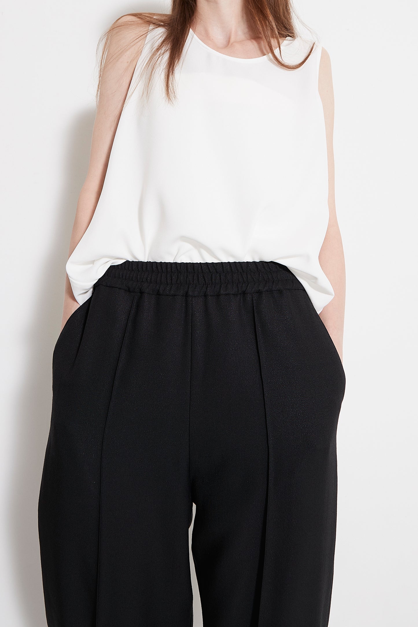 Luster Gather Parachute Pants