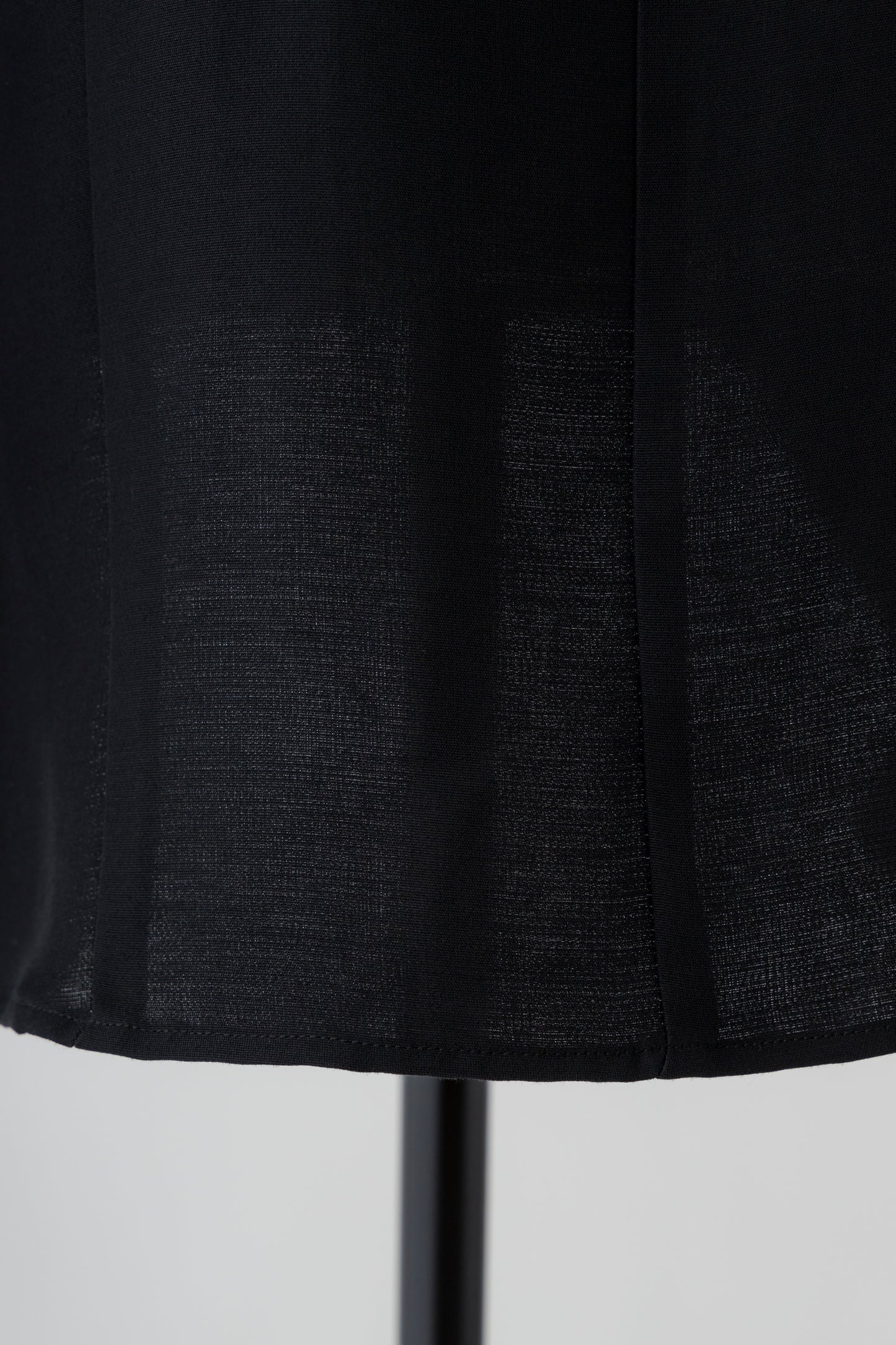 Stand Collar Cocoon Blouse