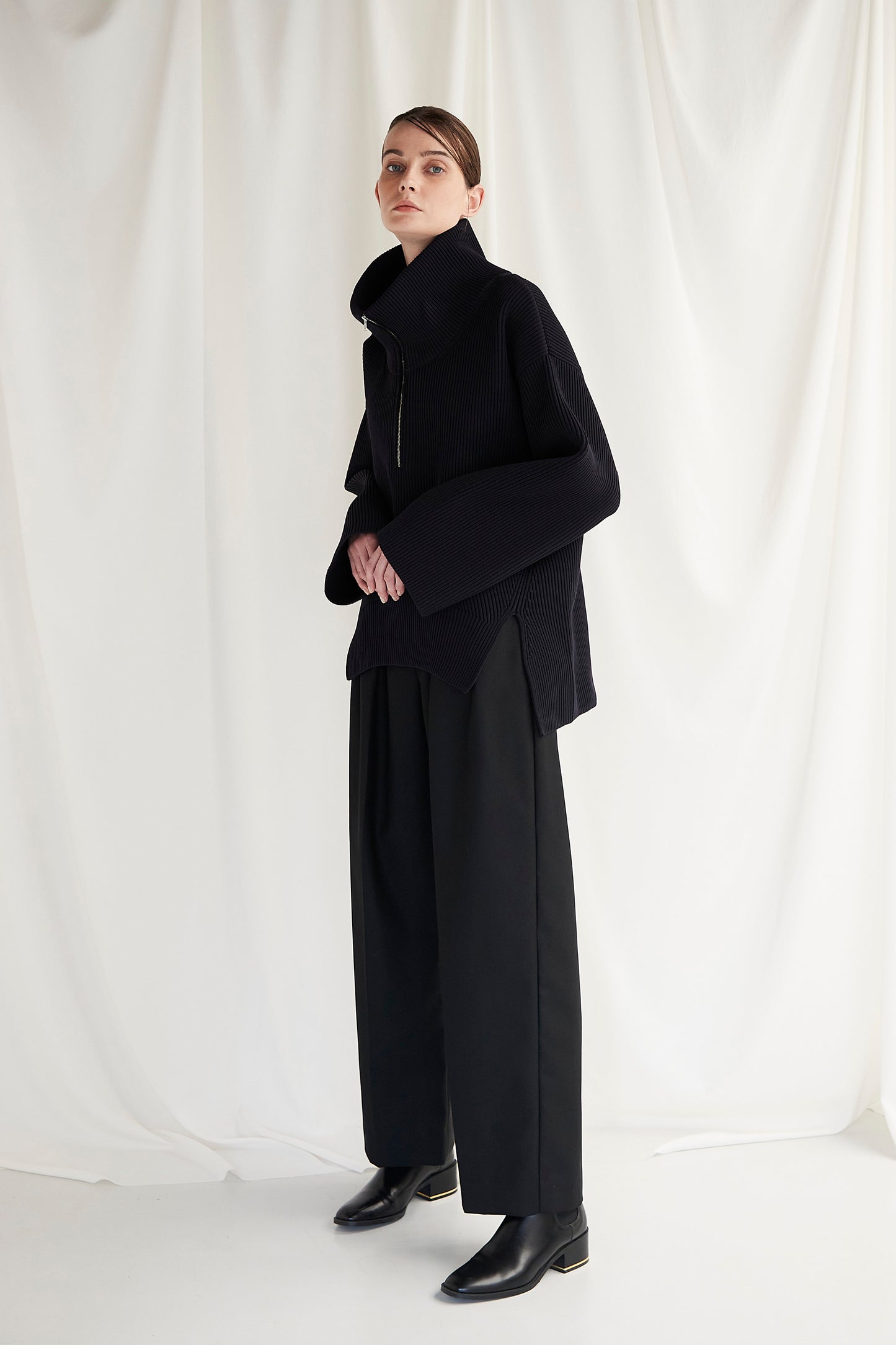 Half Zip Knit