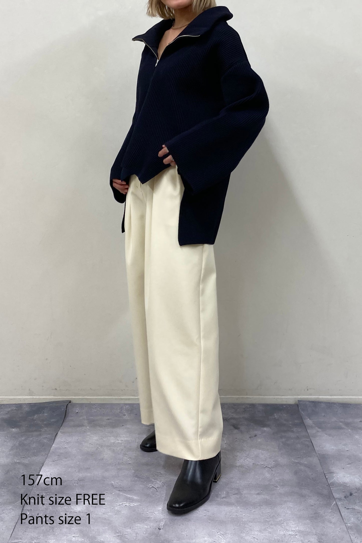 Half Zip Knit