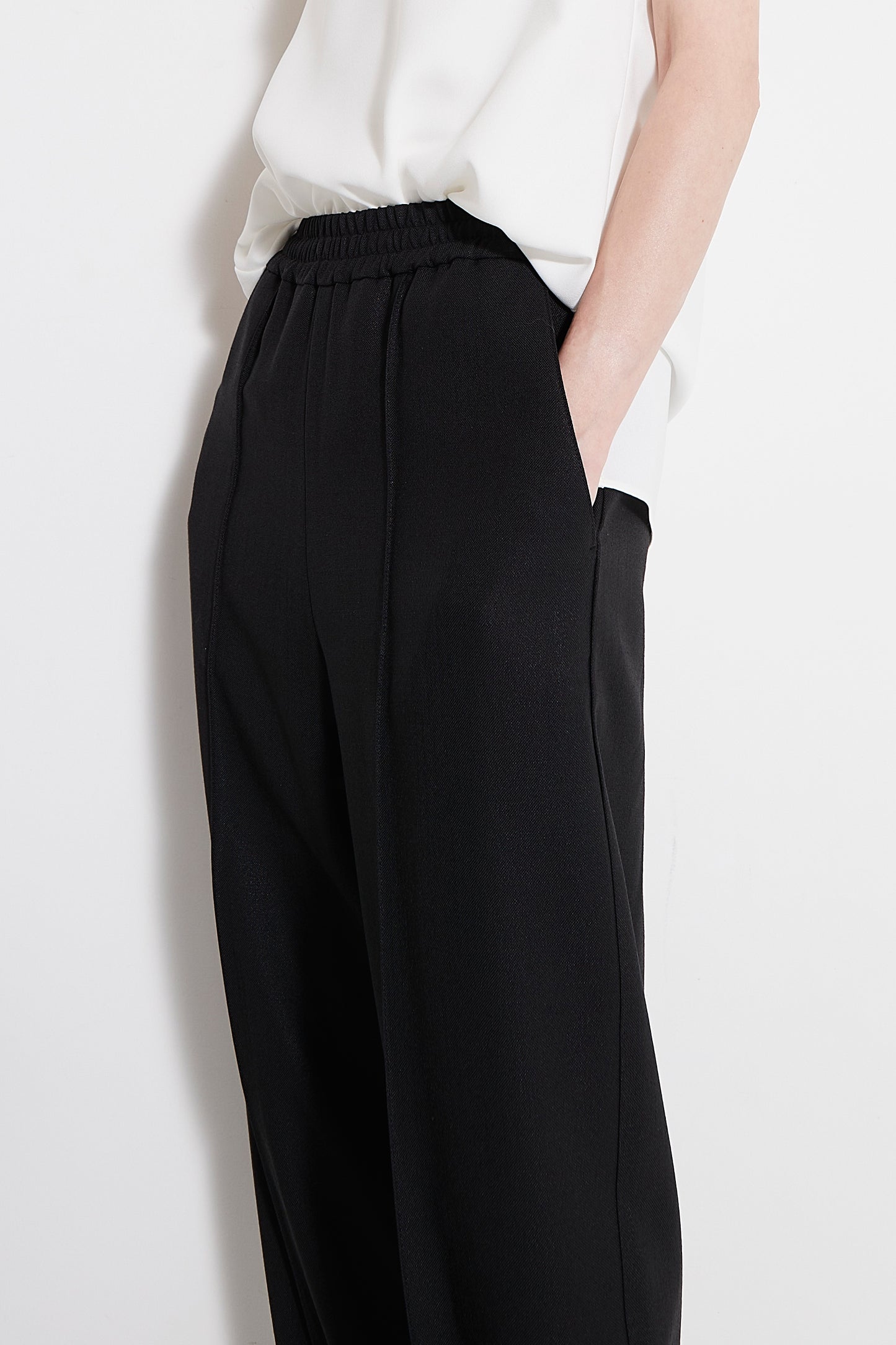 Luster Gather Parachute Pants