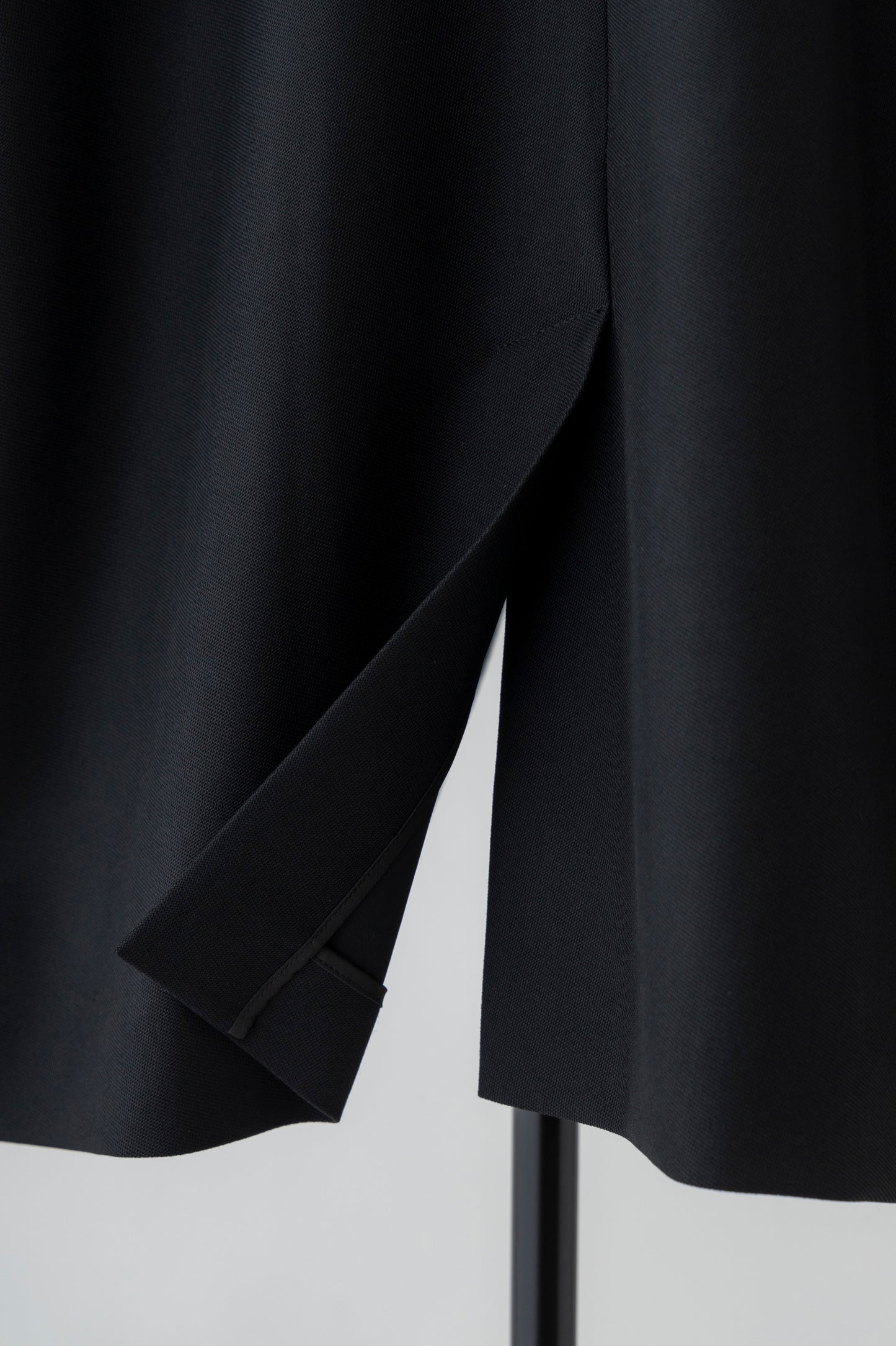Collarless Jacket