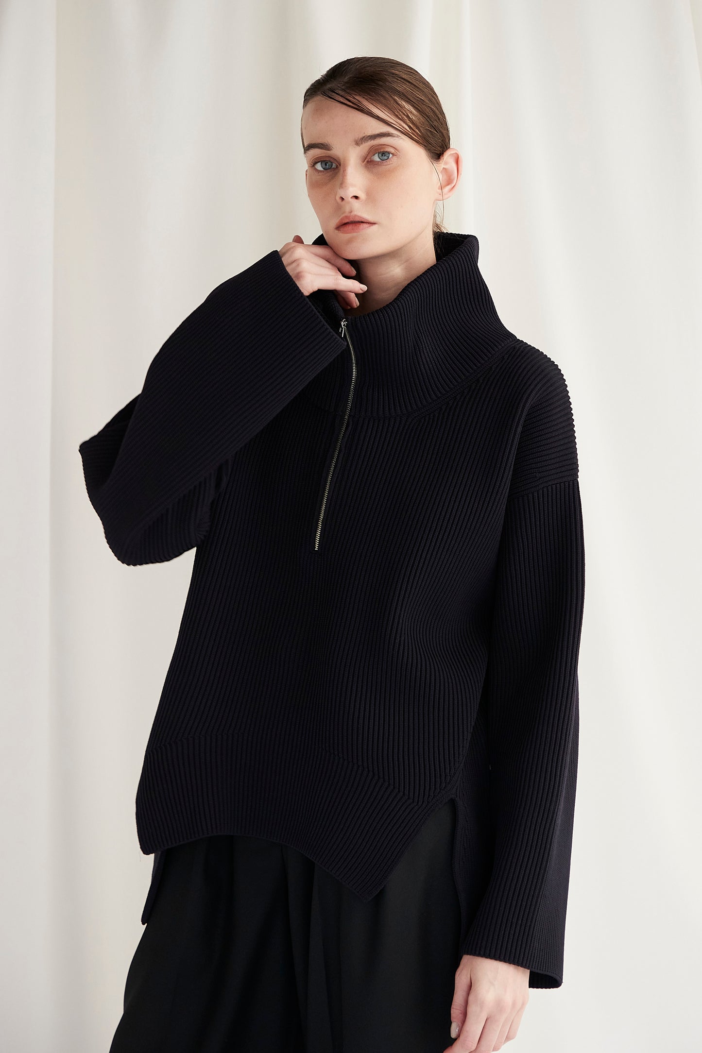 Half Zip Knit
