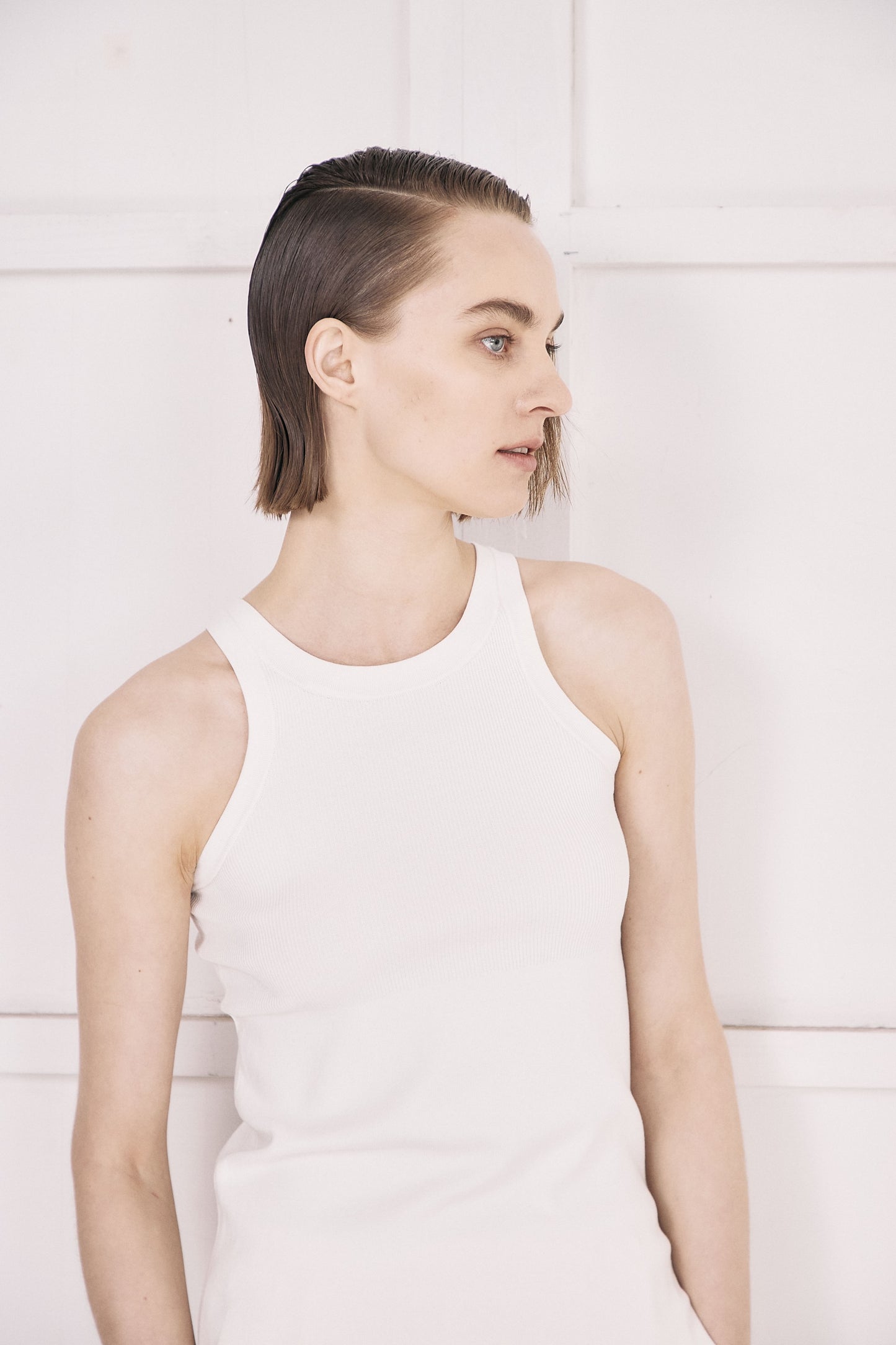 American sleeve tank top knit