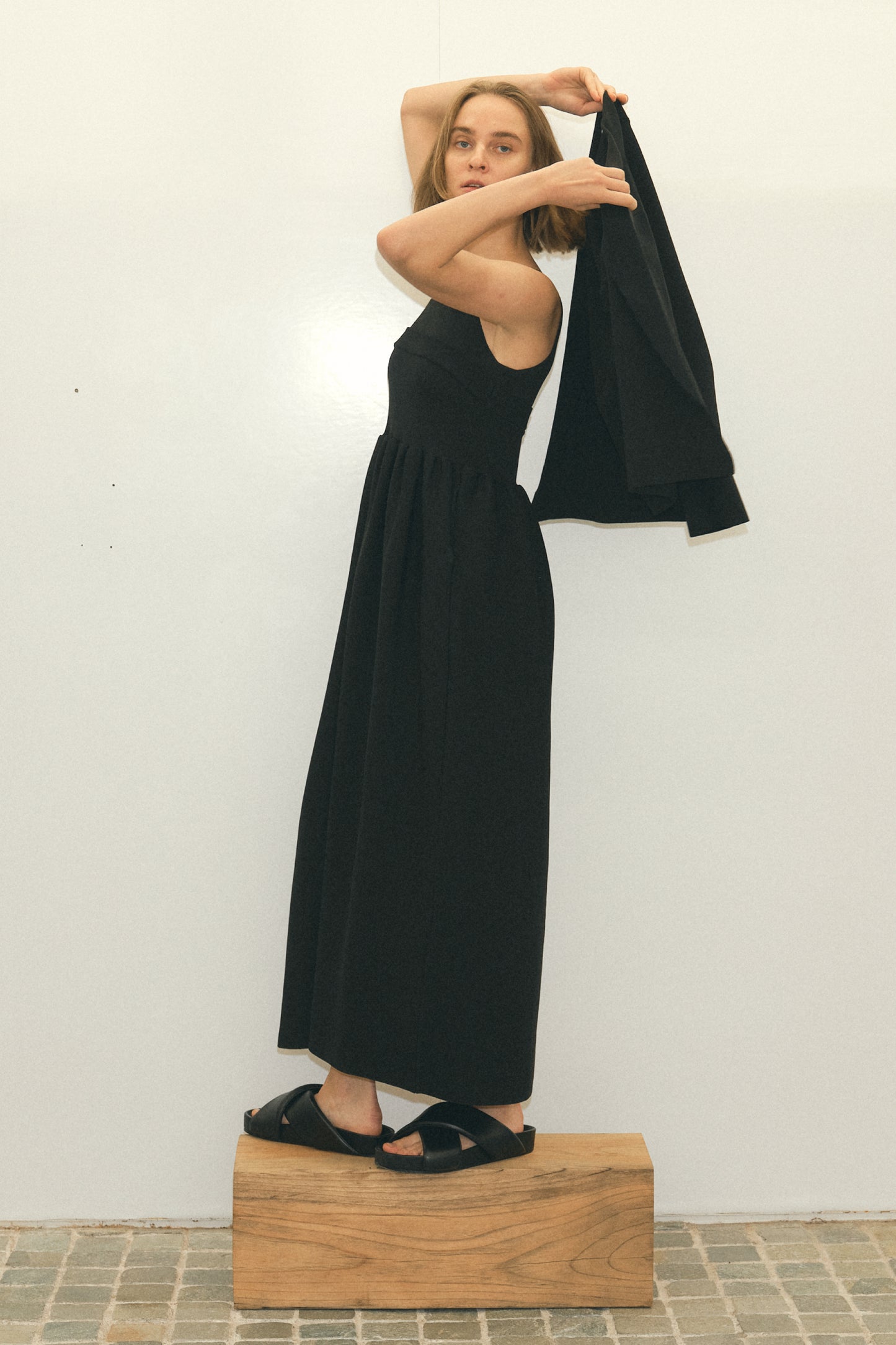Long knit dress